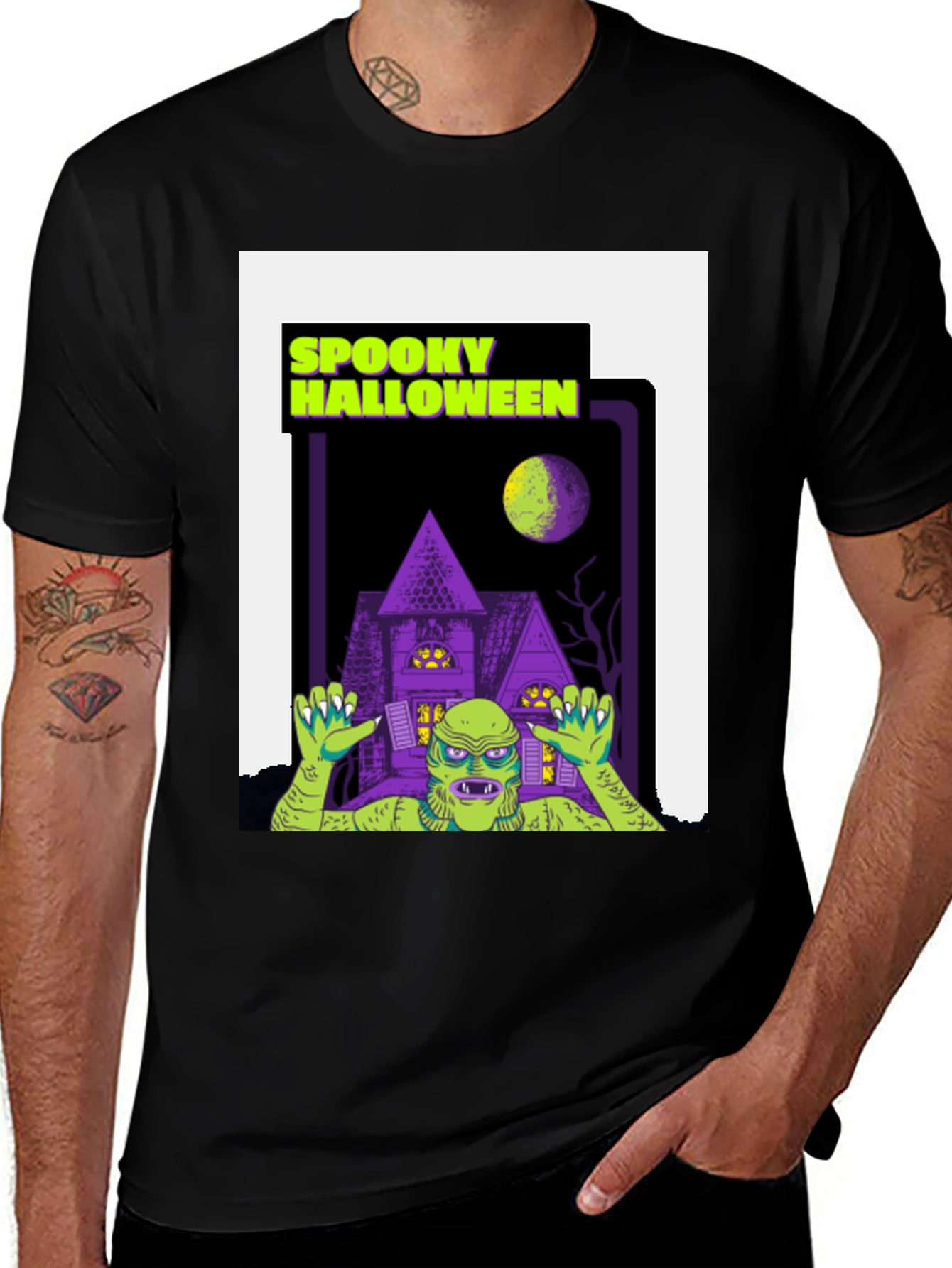 Spooky Halloween Creature T-Shirt