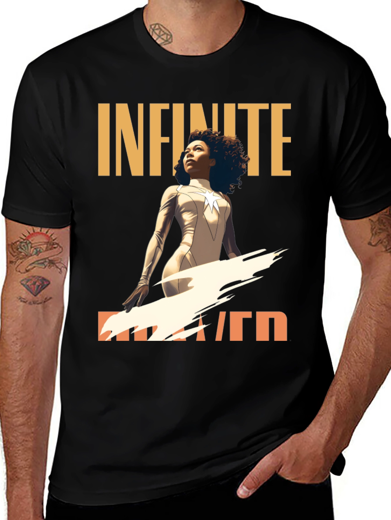Variant 4 of Infinite Power Graphic T-Shirt - Unisex