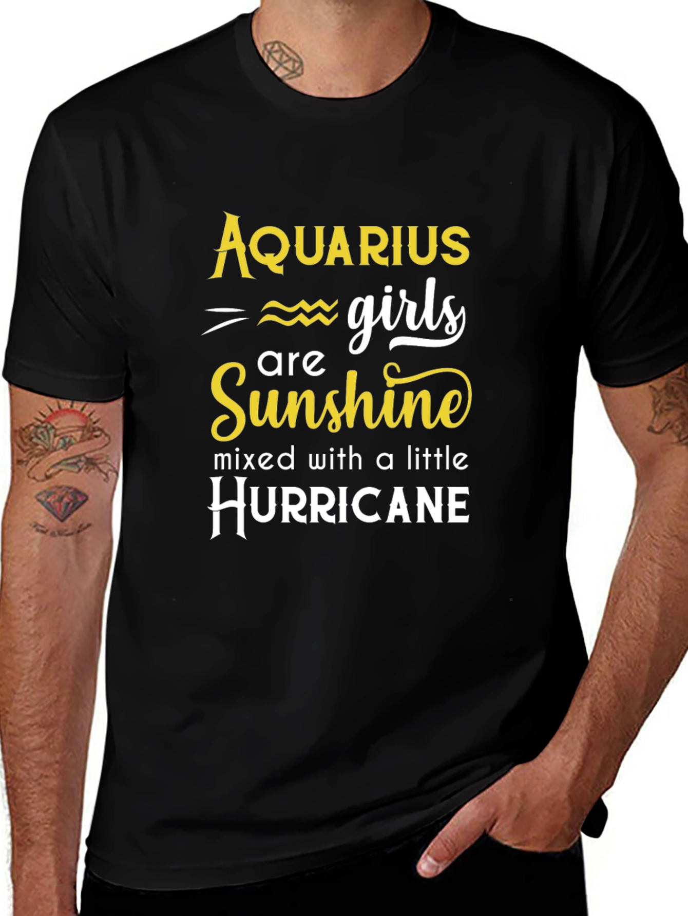 Variant 3 of Aquarius Girls Sunshine and Hurricane T-Shirt