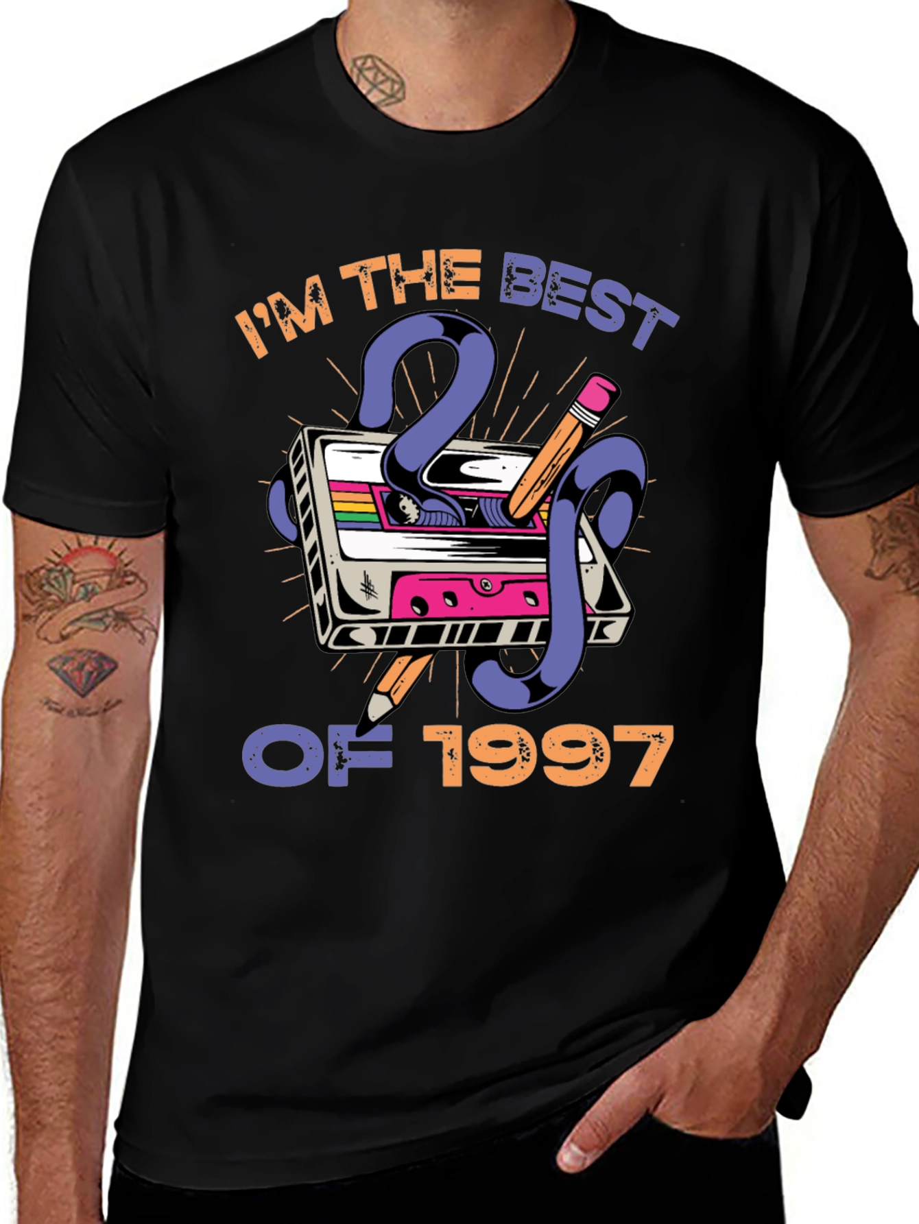 Variant 10 of Best of 1997 Cassette Tape T-Shirt