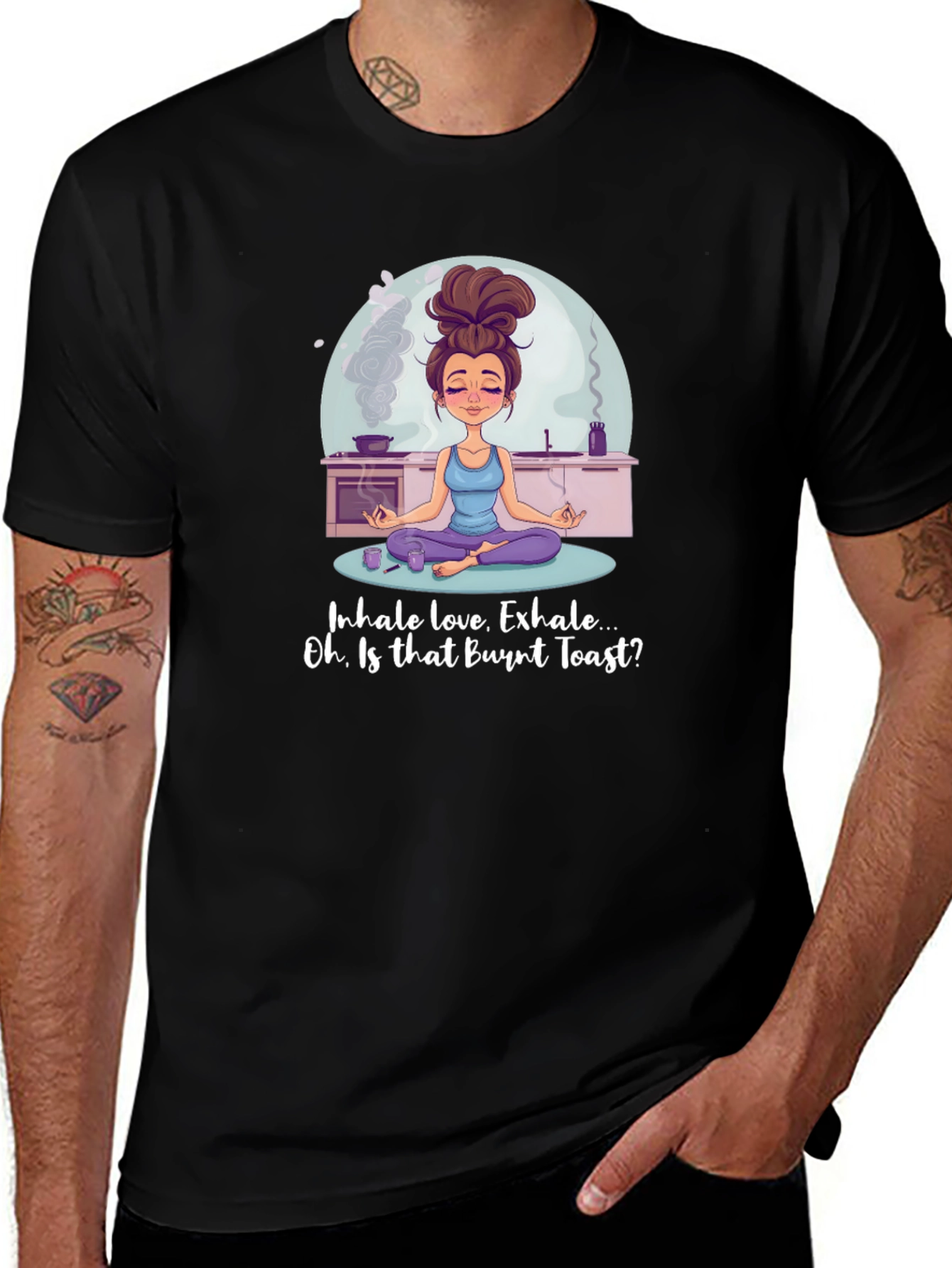 Burnt Toast Yoga T-Shirt