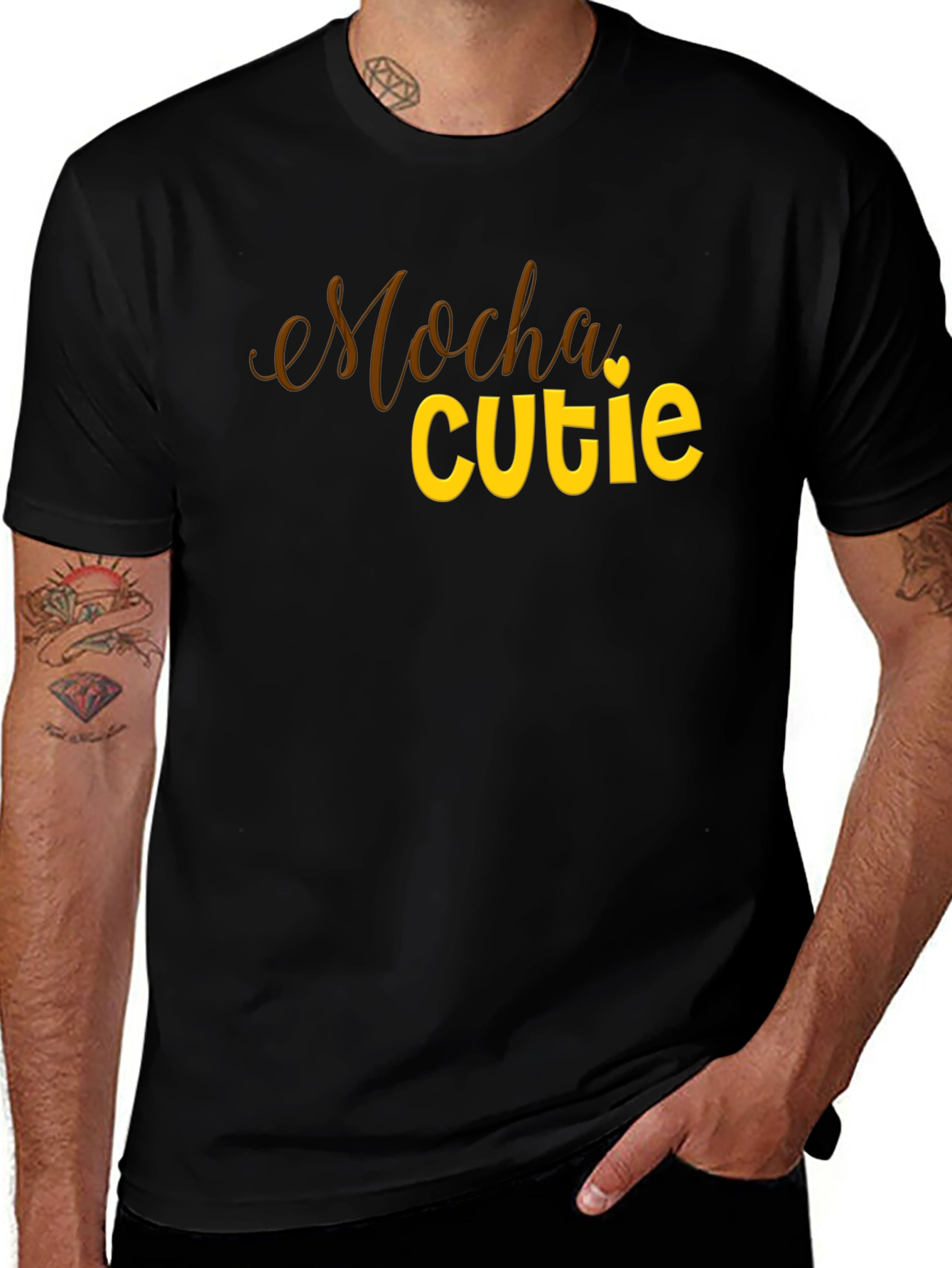 Variant 25 of Mocha Cutie Graphic Tee