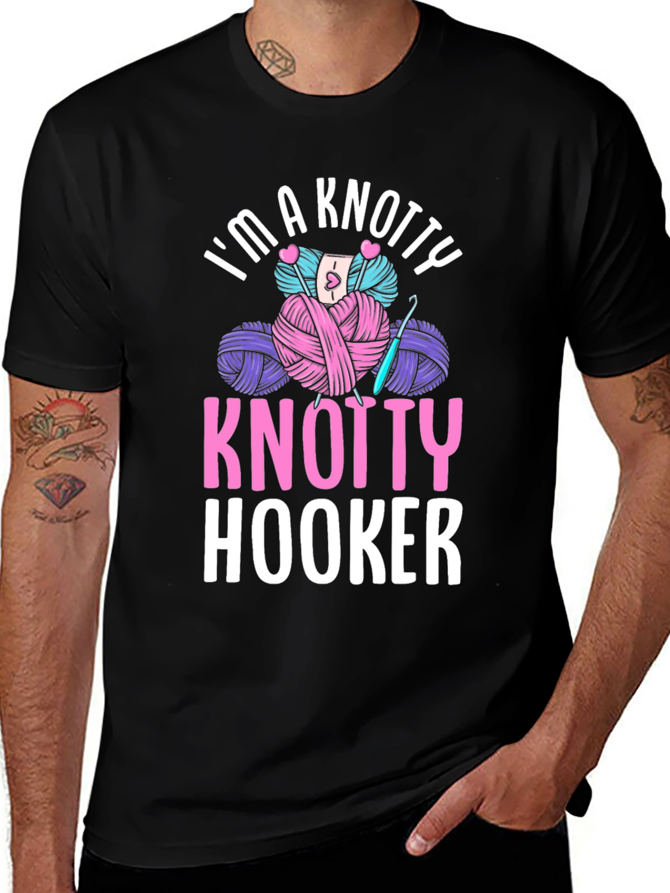Variant 11 of Knotty Hooker Crochet T-Shirt