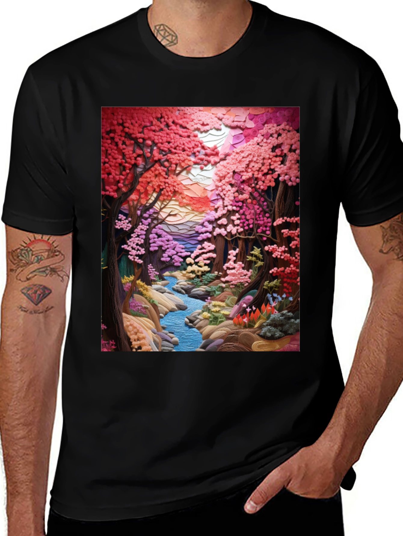Variant 6 of Nature's Bliss Graphic Tee