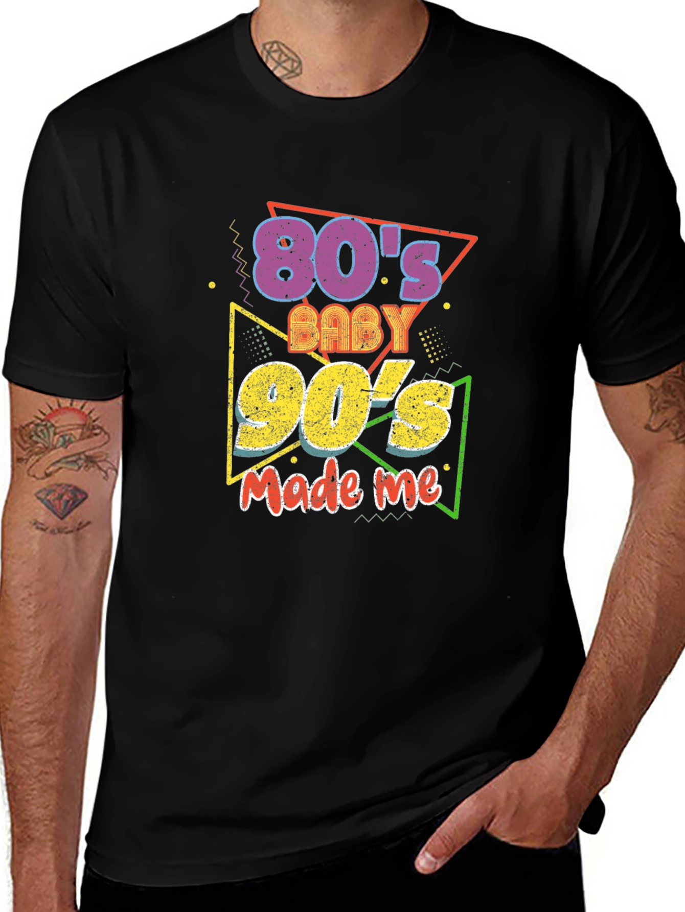 Variant 28 of 80's Baby 90's Made Me T-Shirt