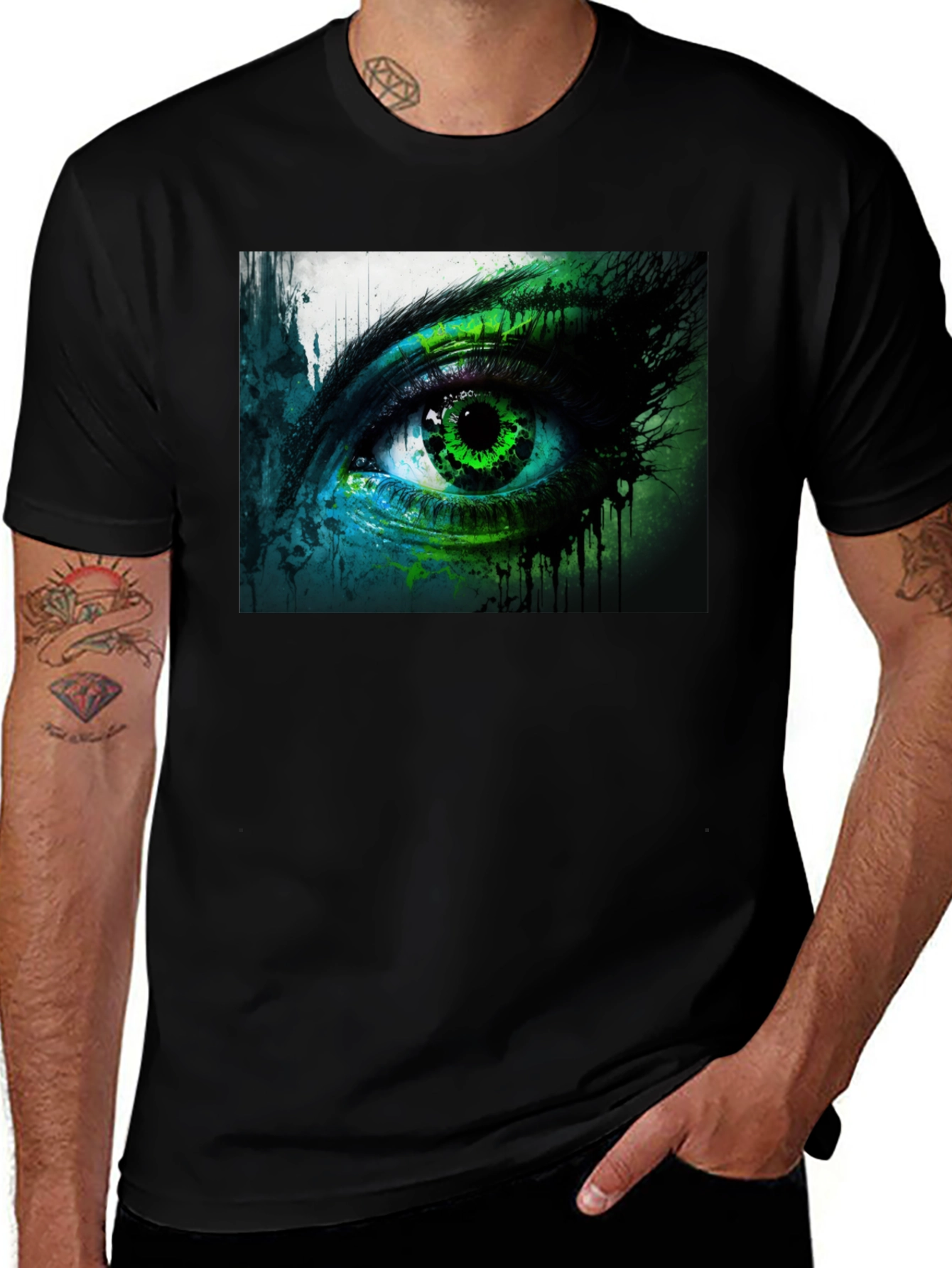 Variant 28 of Eye See You Graphic T-Shirt - Unique Design
