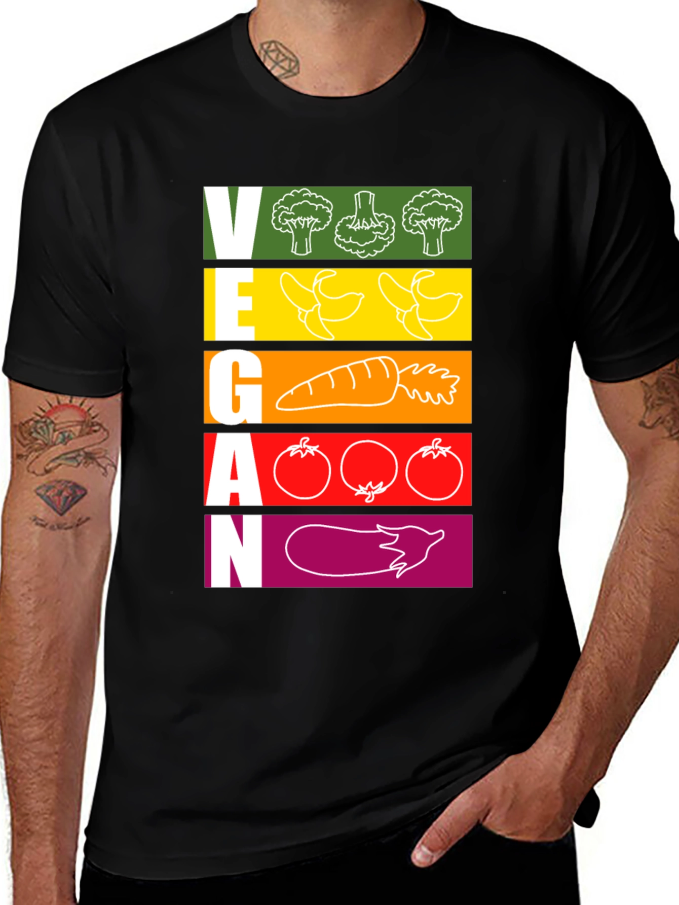 Variant 17 of Vegan Lifestyle T-Shirt - Healthy Eating Apparel