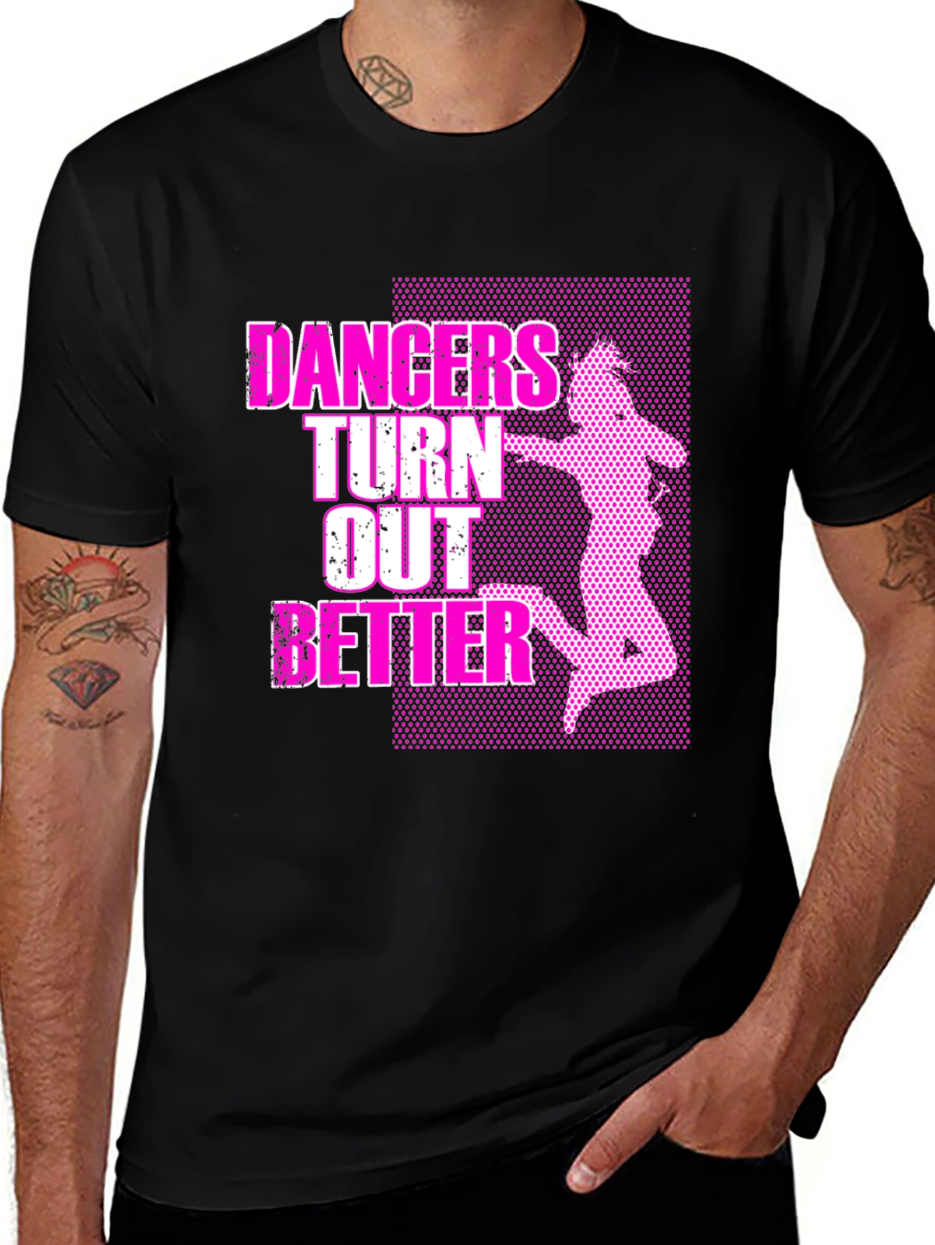 Variant 27 of Dancers Turn Out Better Graphic T-Shirt