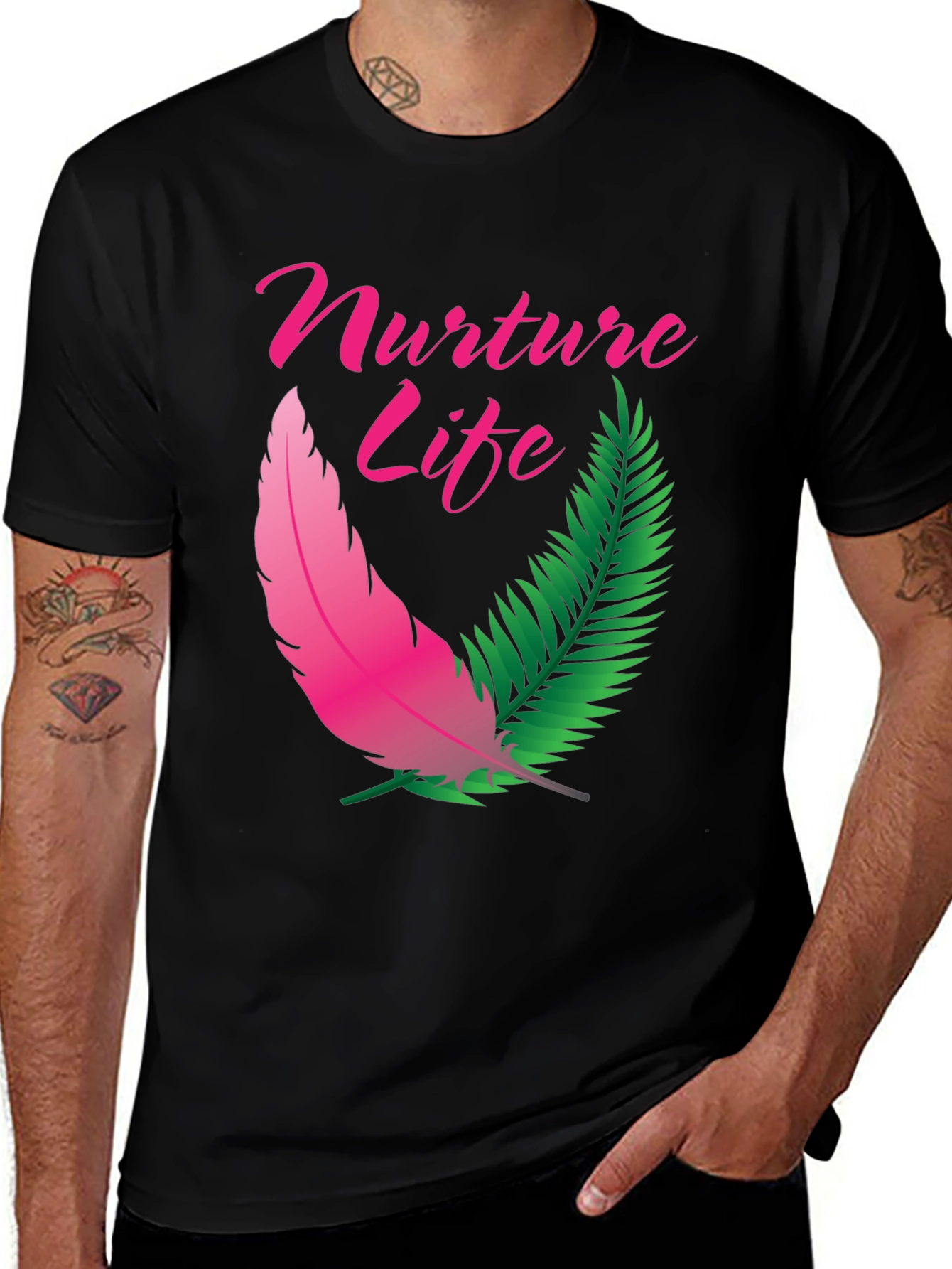 Variant 3 of Nurture Life Graphic Tee