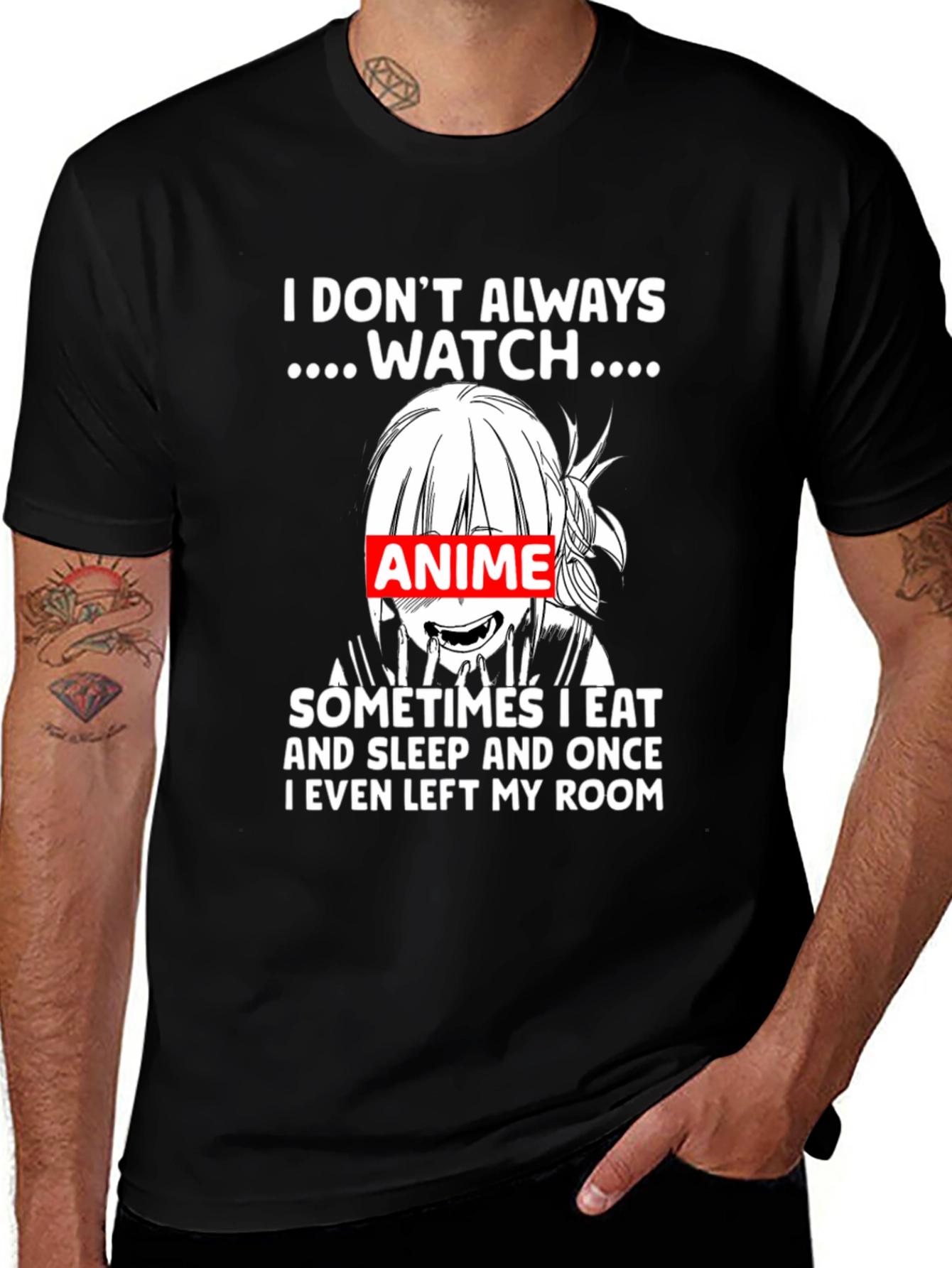 Anime Lover T-Shirt - I Don't Always Watch Anime