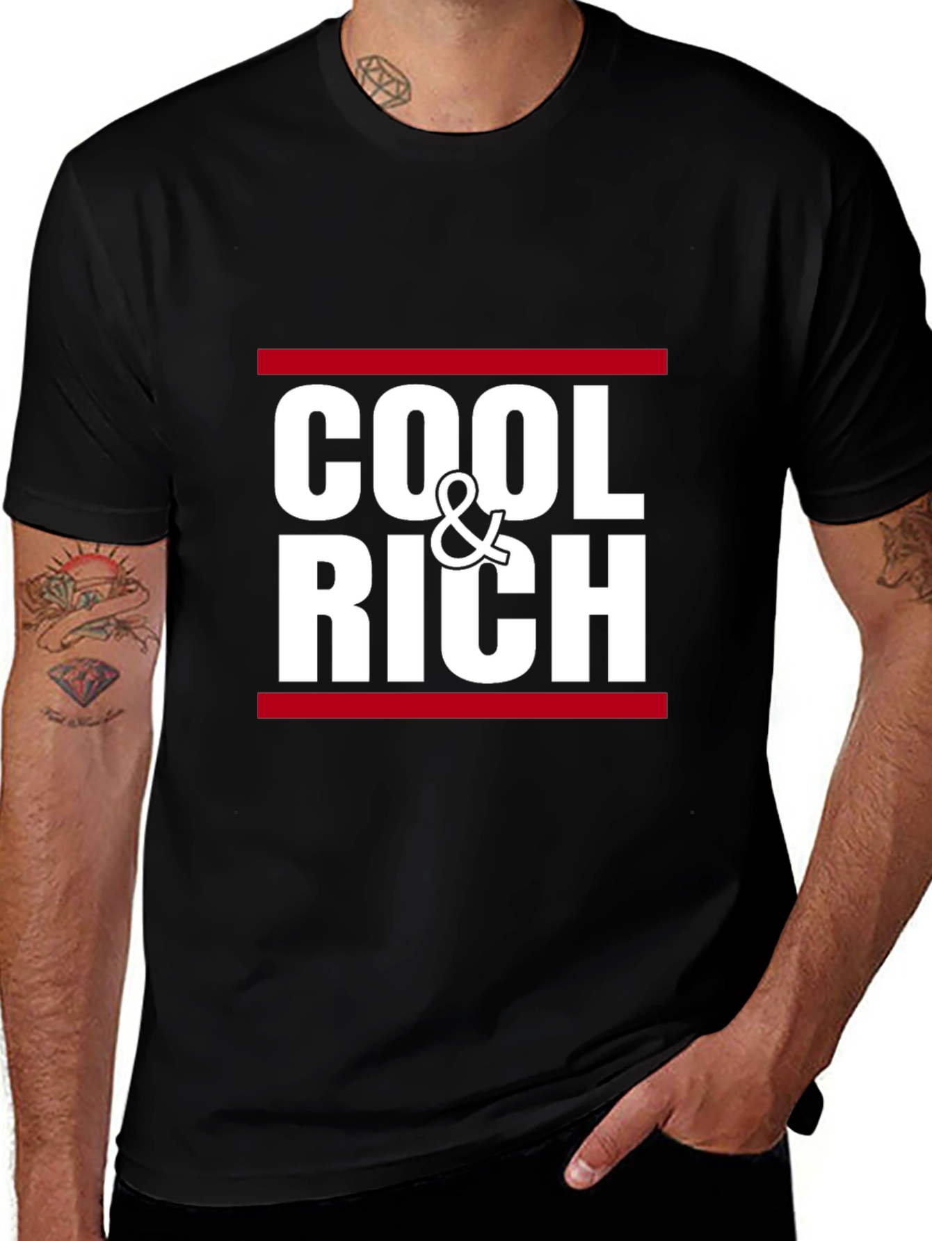 Variant 25 of Cool & Rich Graphic T-Shirt