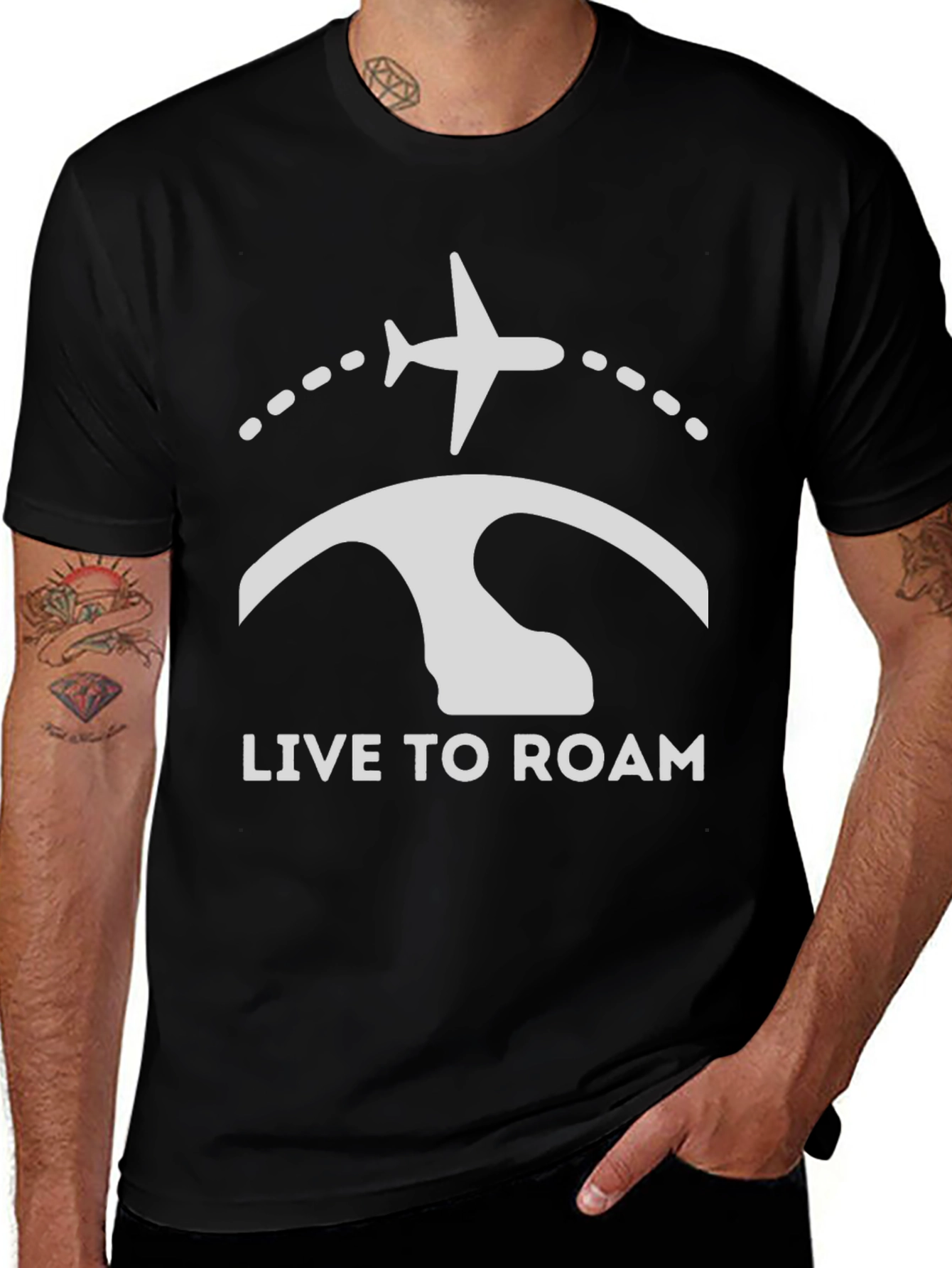 Live to Roam Graphic T-Shirt