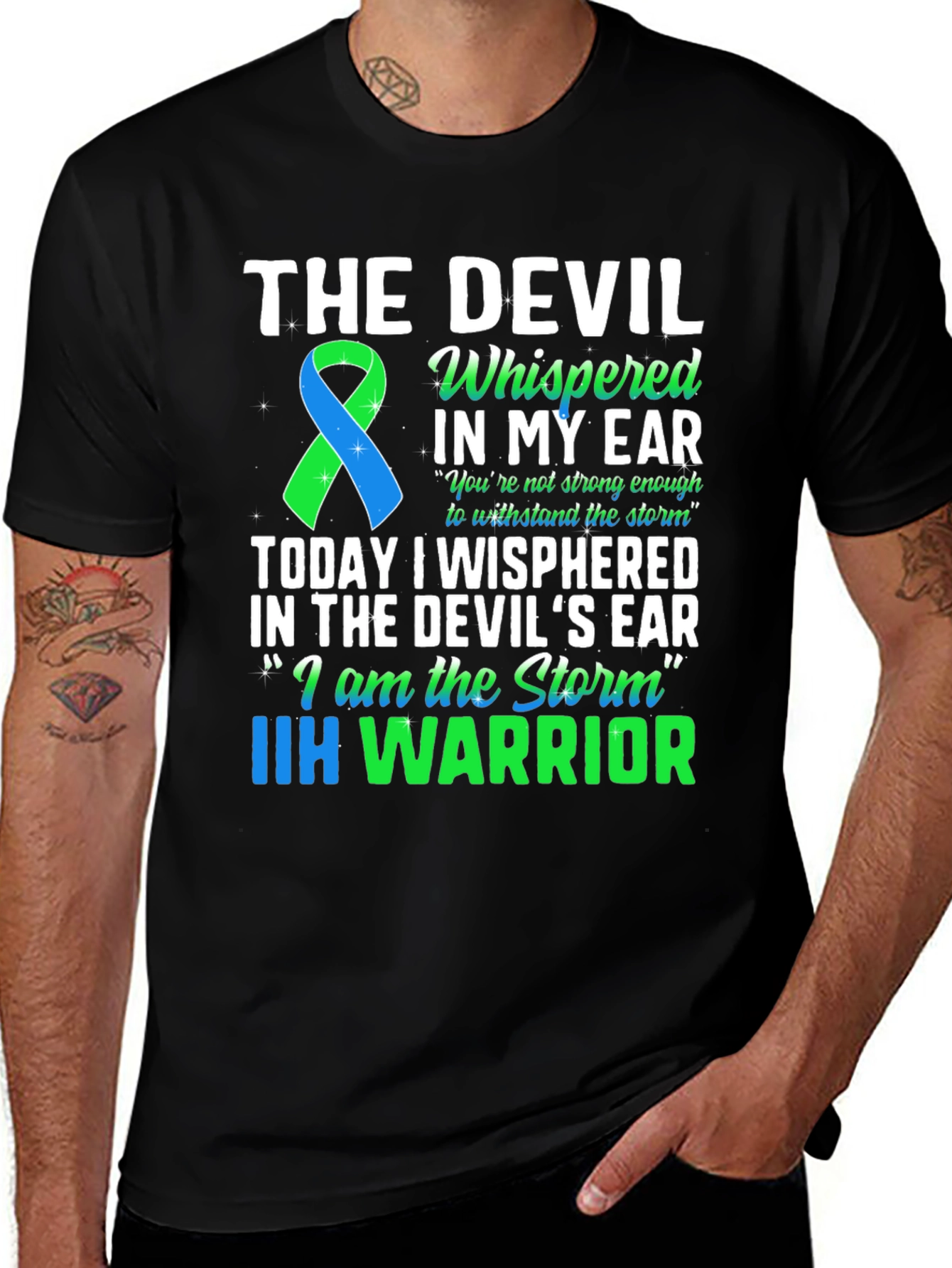 IIH Warrior T-Shirt - The Devil Whispered