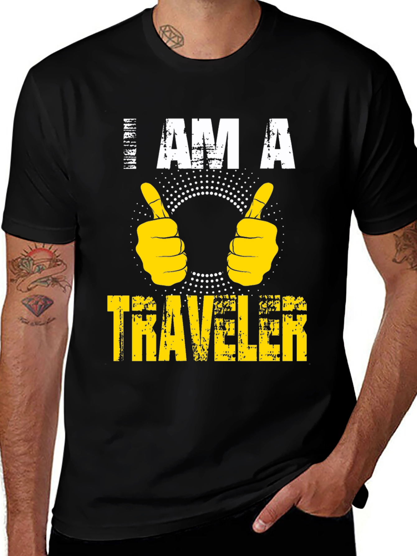 I Am A Traveler Graphic T-Shirt