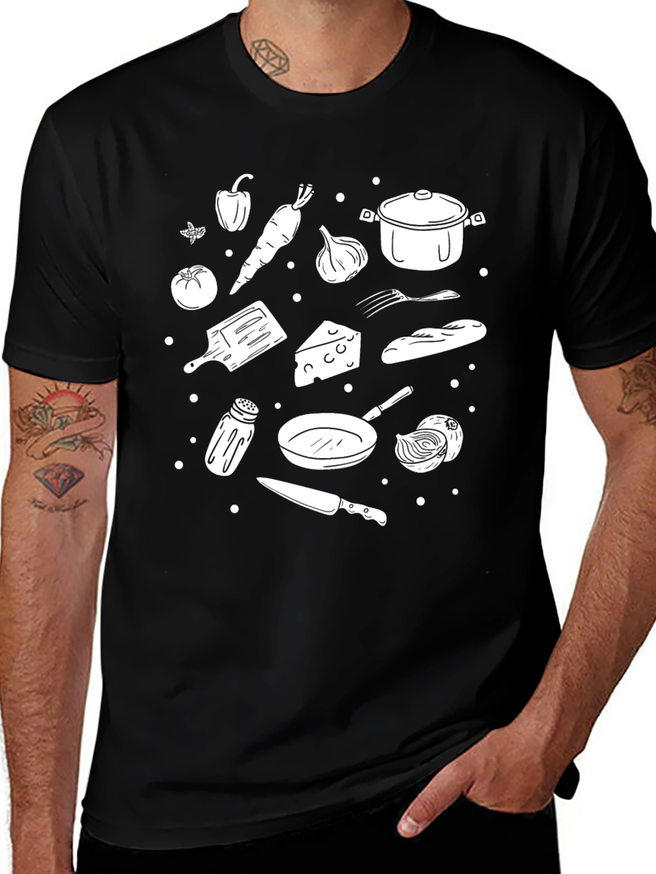 Chef's Essential T-Shirt: Culinary Design