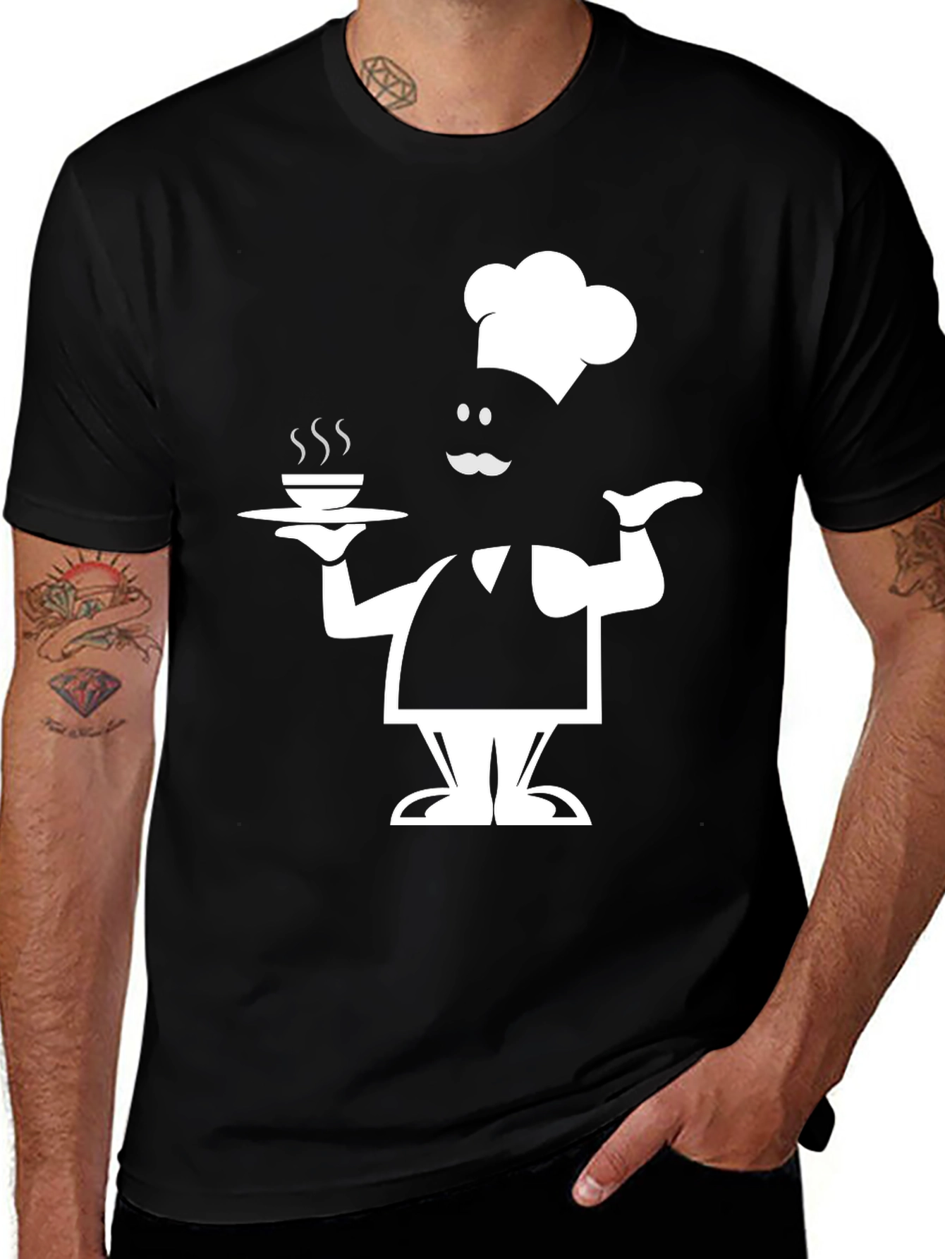 Variant 14 of Chef Graphic T-Shirt - Culinary Humor Tee