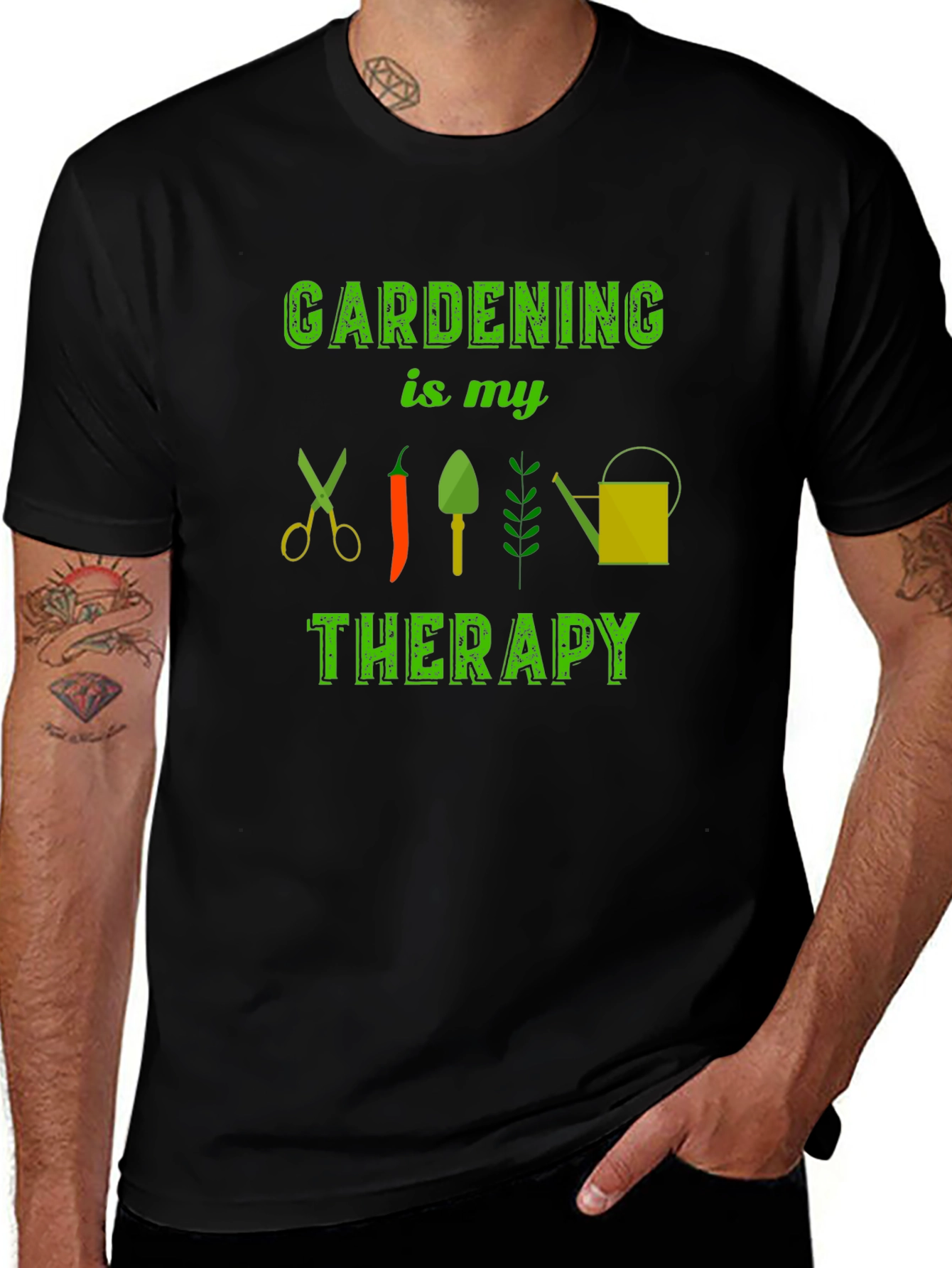 Variant 18 of Gardening is my Therapy T-Shirt