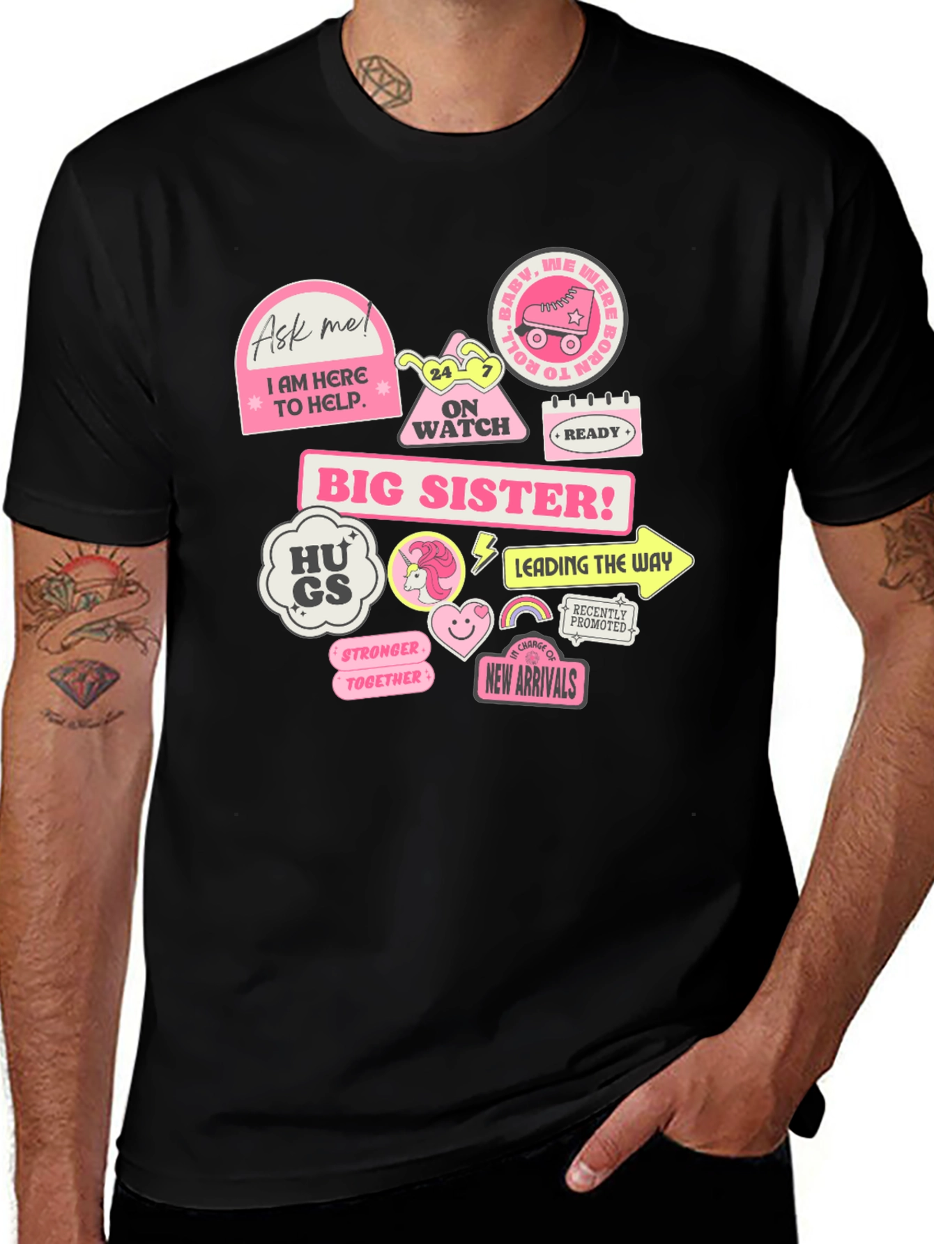 Variant 10 of Big Sister Novelty T-Shirt