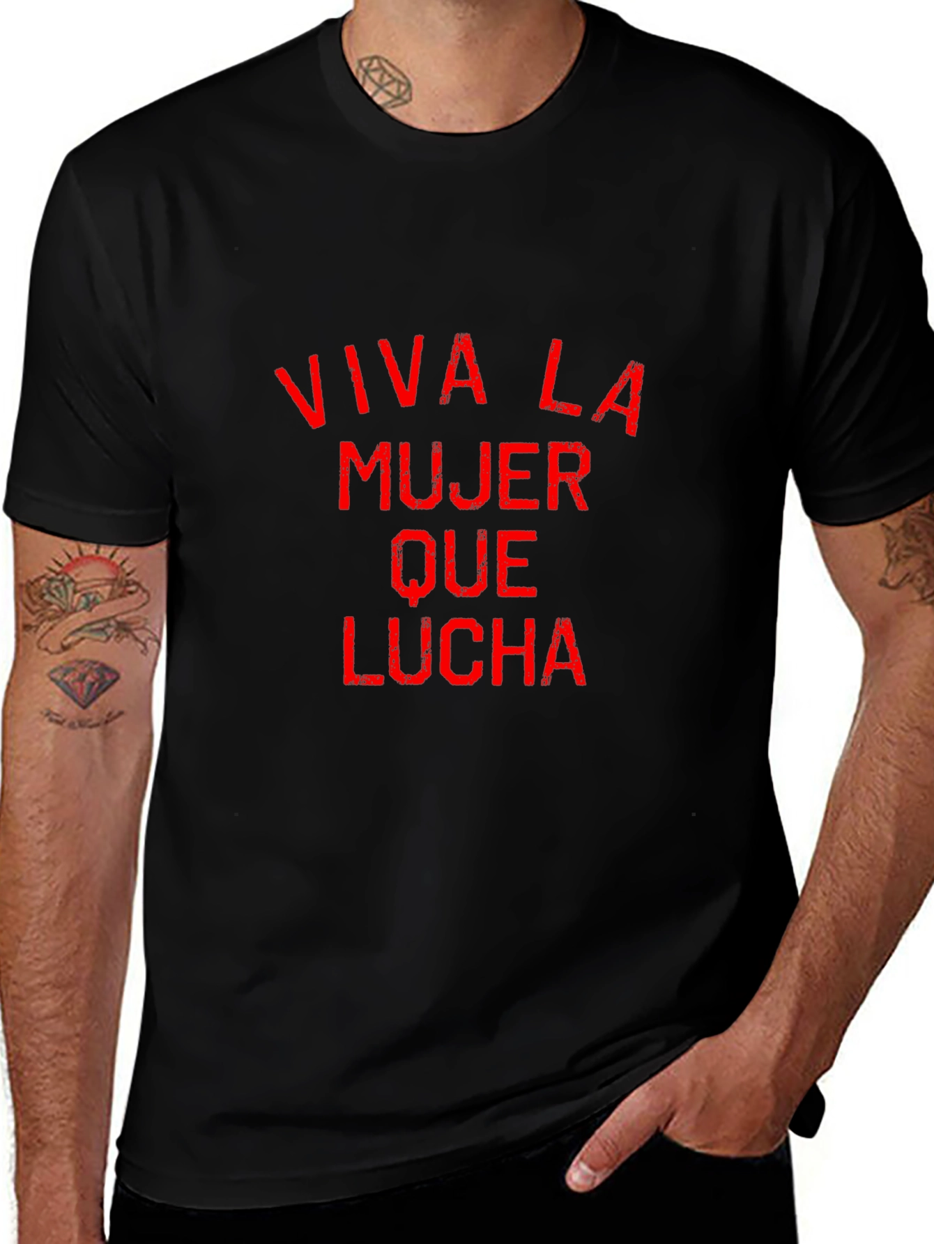 Variant 17 of Viva La Mujer Que Lucha T-Shirt