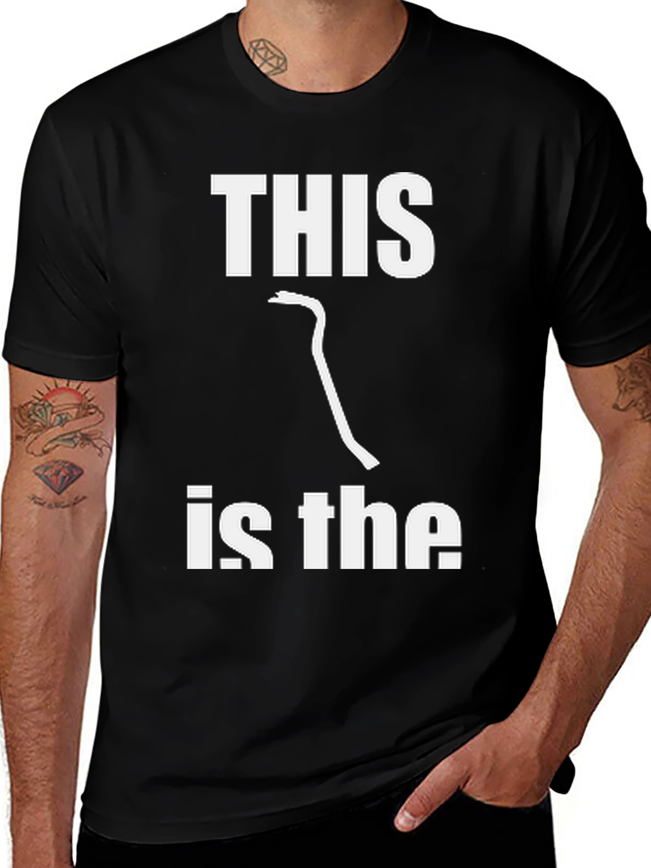 Variant 9 of This Is The Crowbar Funny Graphic T-Shirt