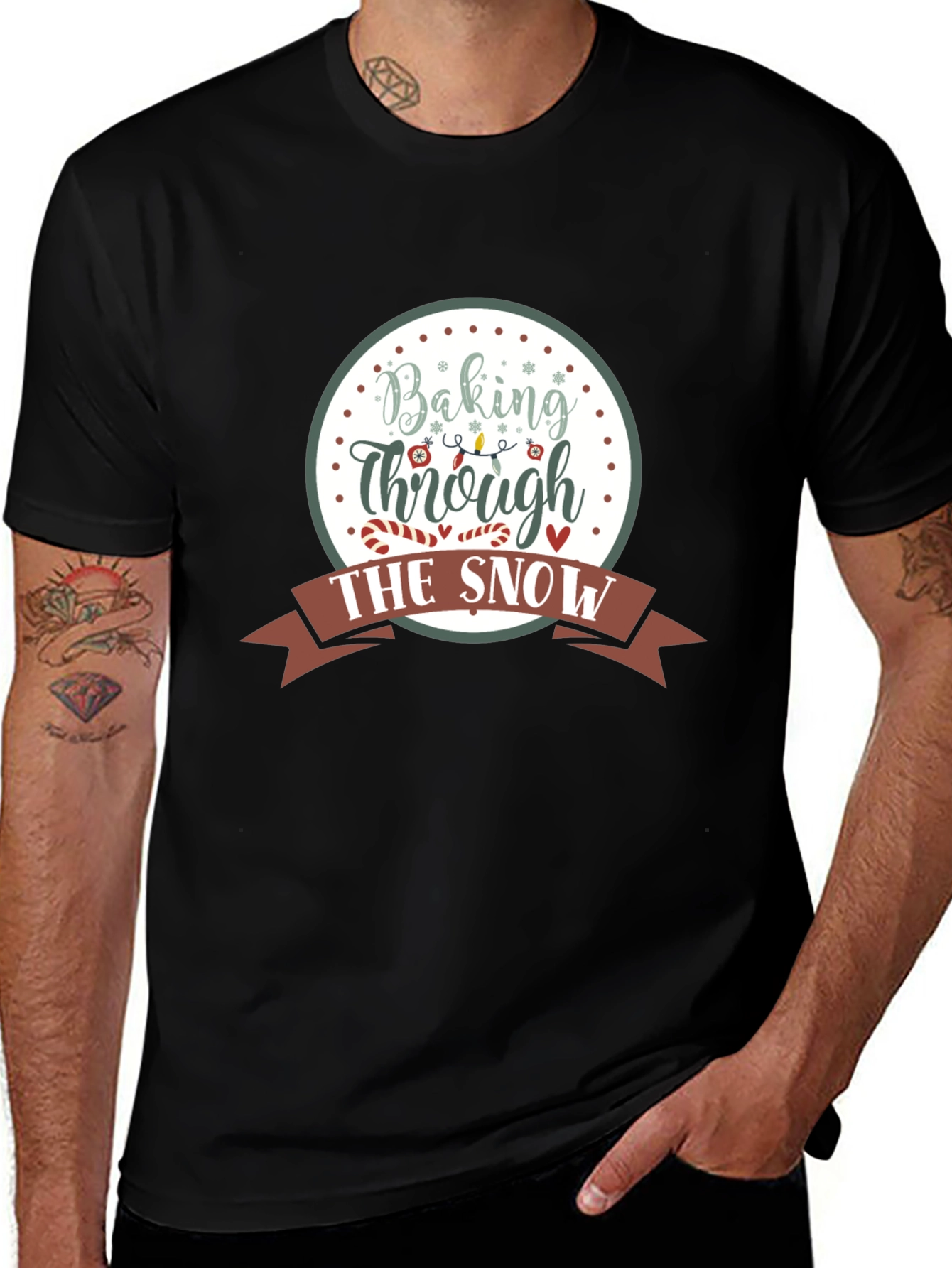 Variant 27 of Baking Through the Snow Graphic Tee
