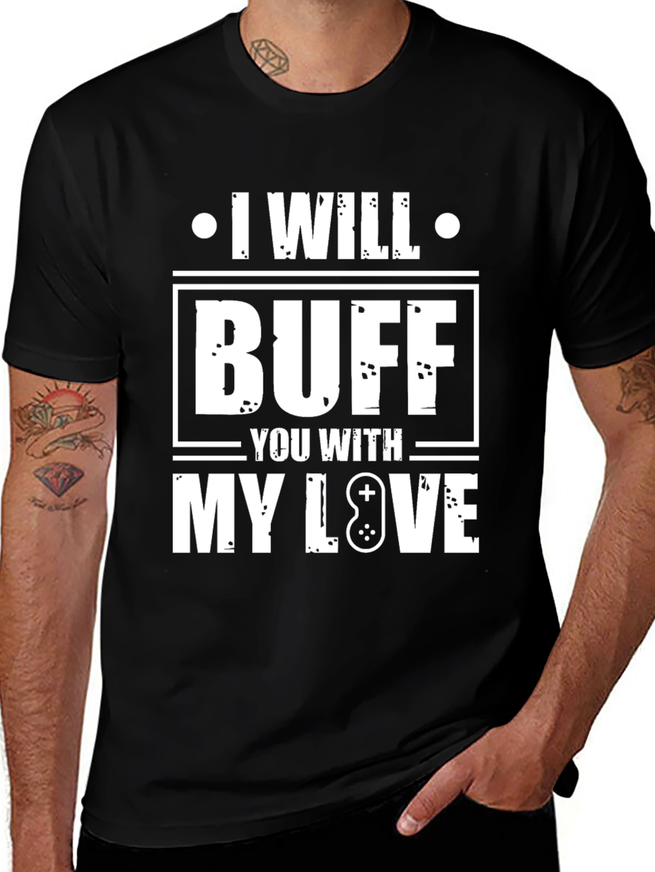 Variant 15 of I Will Buff You With My Love T-Shirt