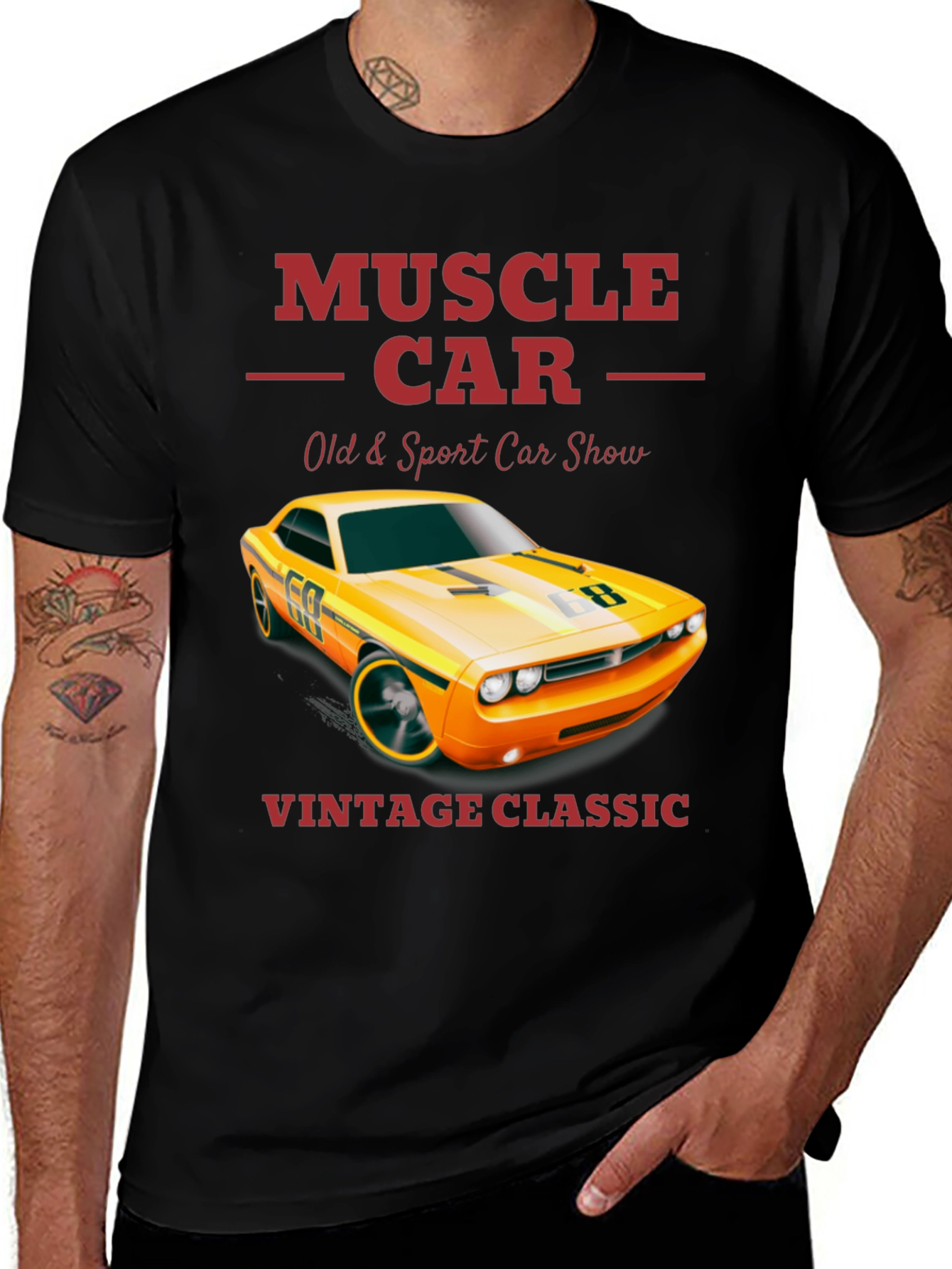 Muscle Car Vintage Classic Tee