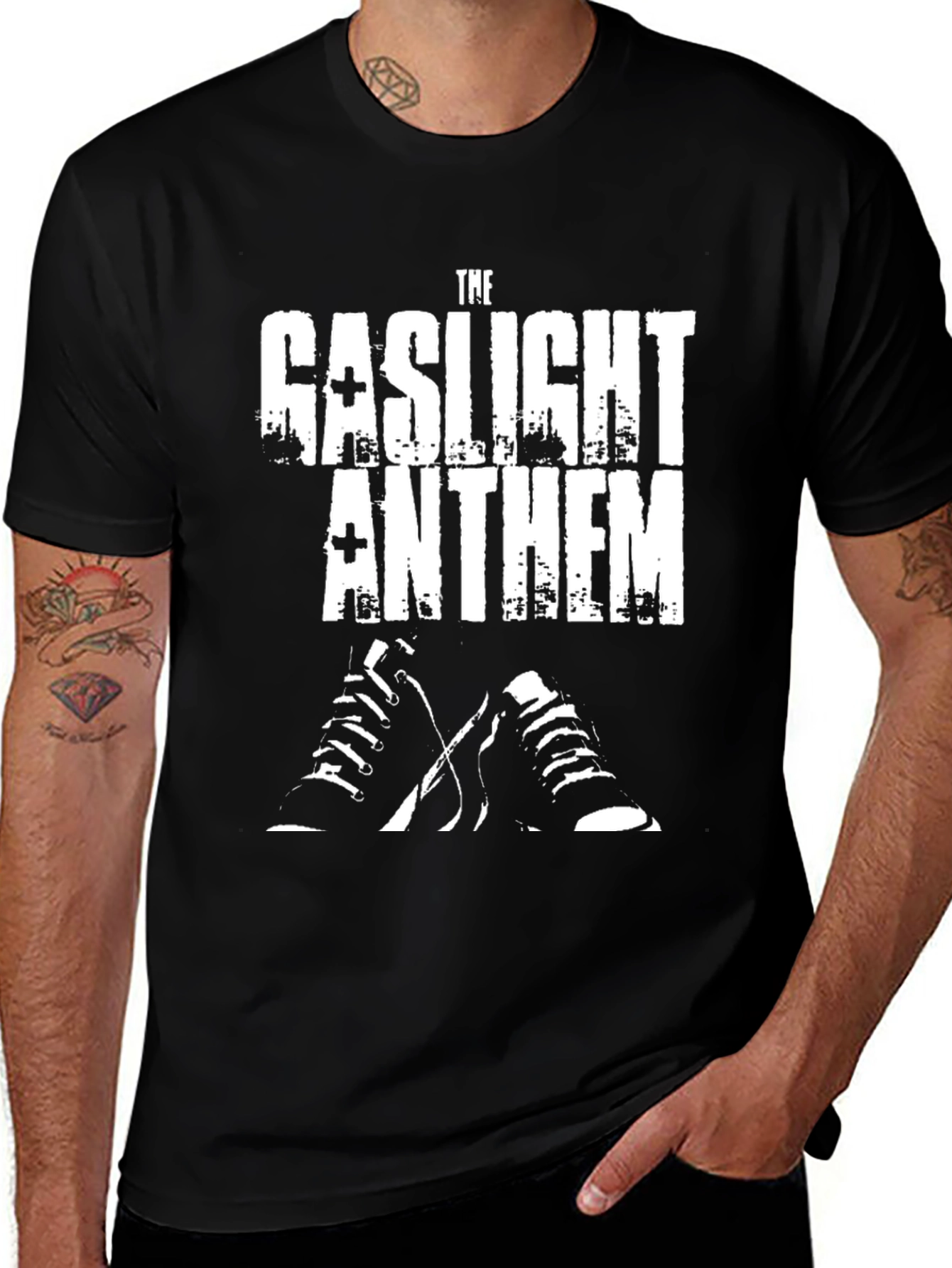Variant 2 of The Gaslight Anthem Black T-Shirt