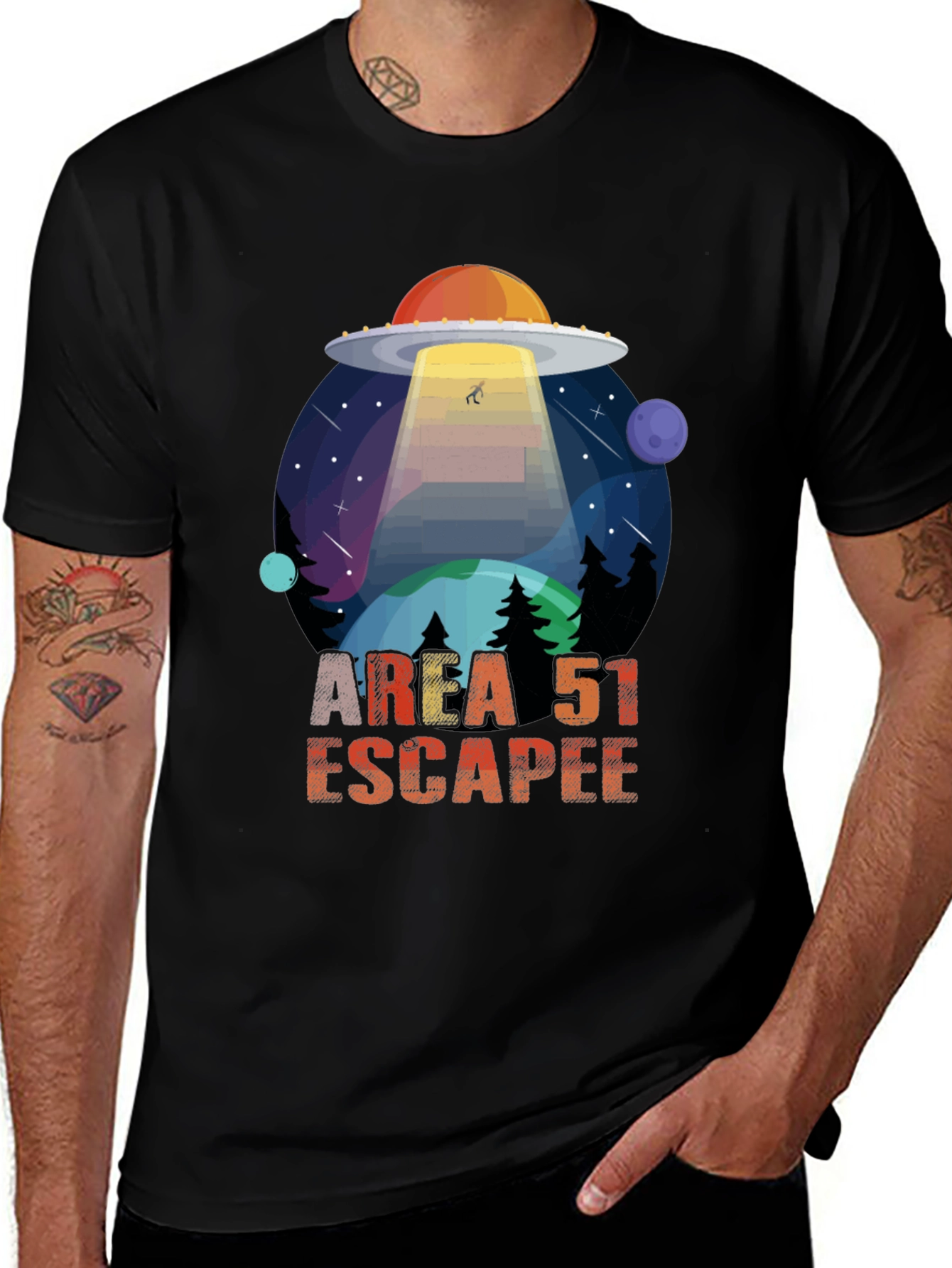 Variant 28 of Area 51 Escapee Graphic T-Shirt