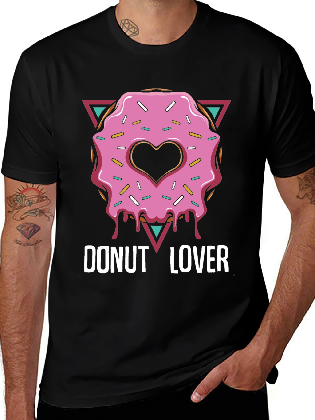 Donut Lover Graphic T-Shirt