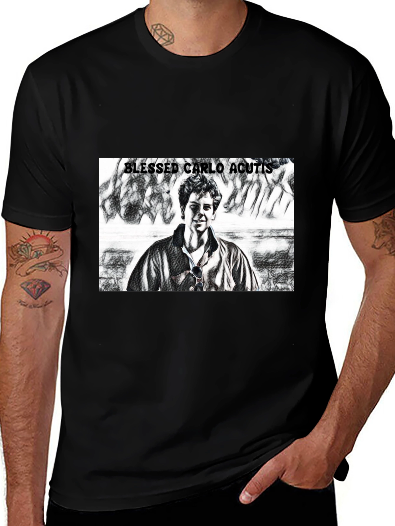 Variant 20 of Blessed Carlo Acutis Graphic T-Shirt