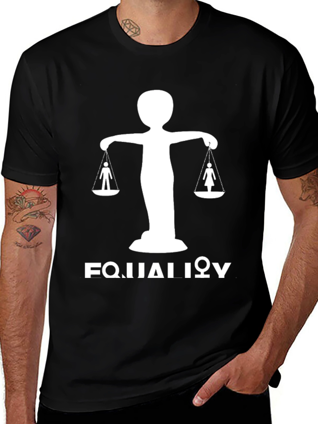Variant 5 of Equality T-Shirt Balance Men & Women