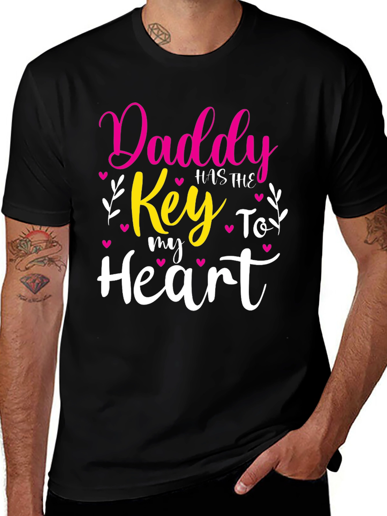 Variant 27 of Daddy Has The Key To My Heart T-Shirt
