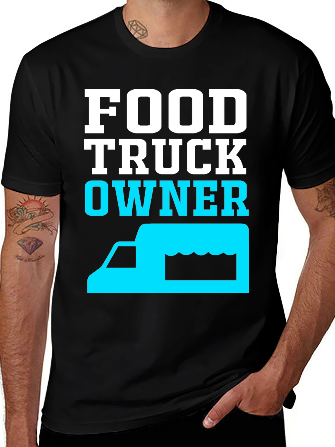 Variant 24 of Food Truck Owner T-Shirt - Cool Graphic Tee