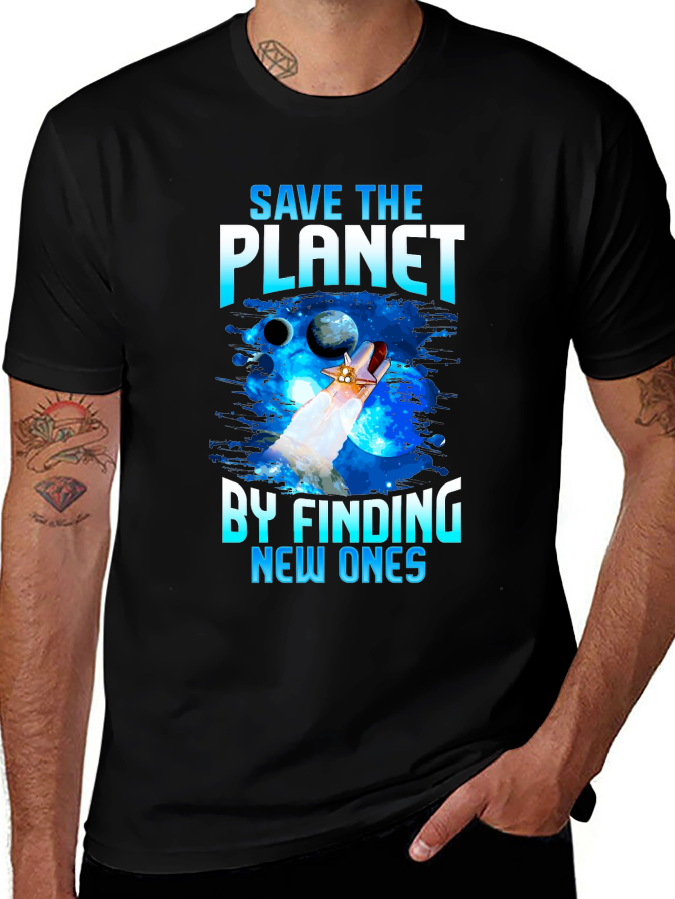 Variant 14 of Save the Planet Graphic Tee