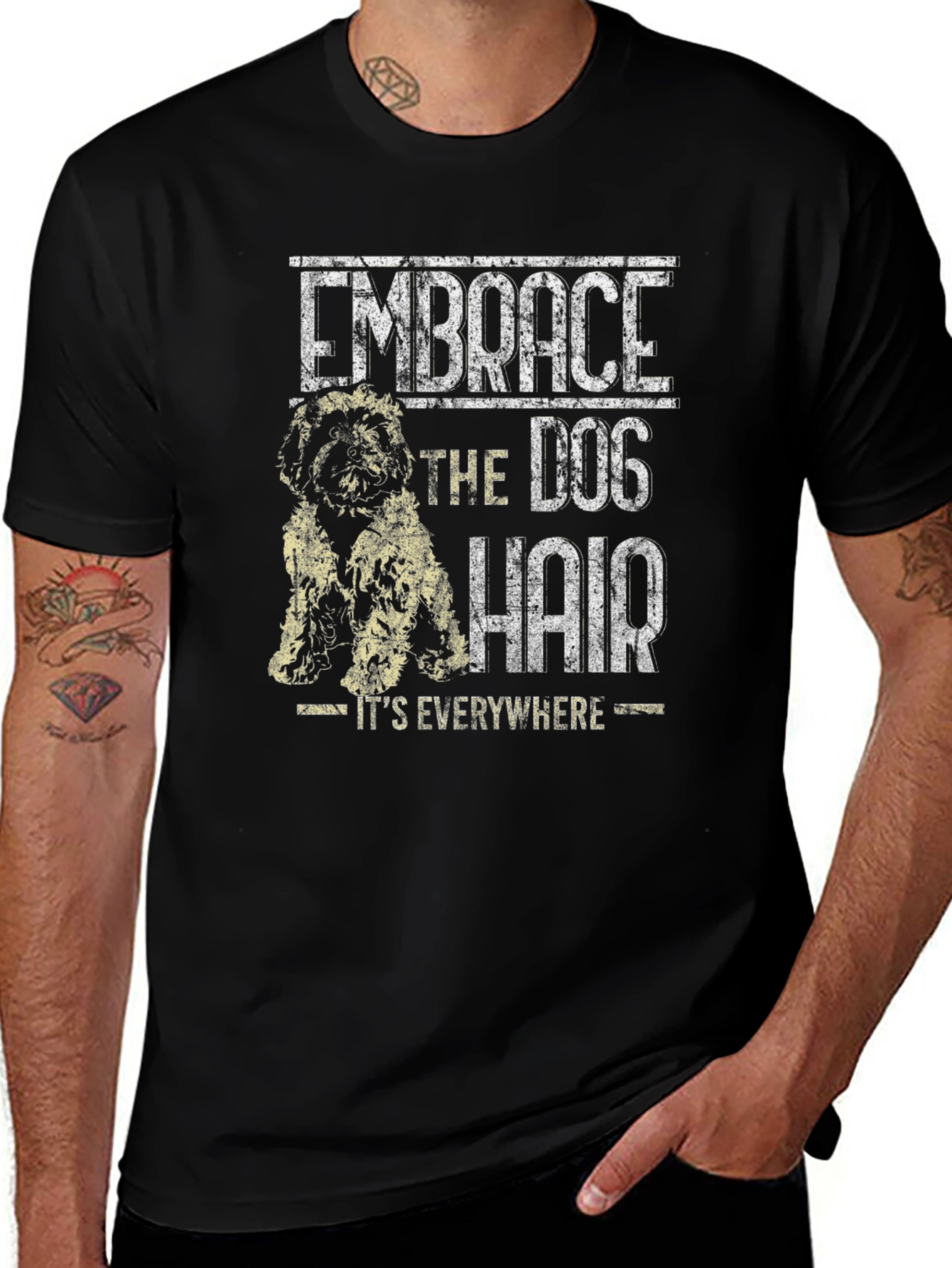 Variant 5 of Embrace the Dog Hair T-Shirt