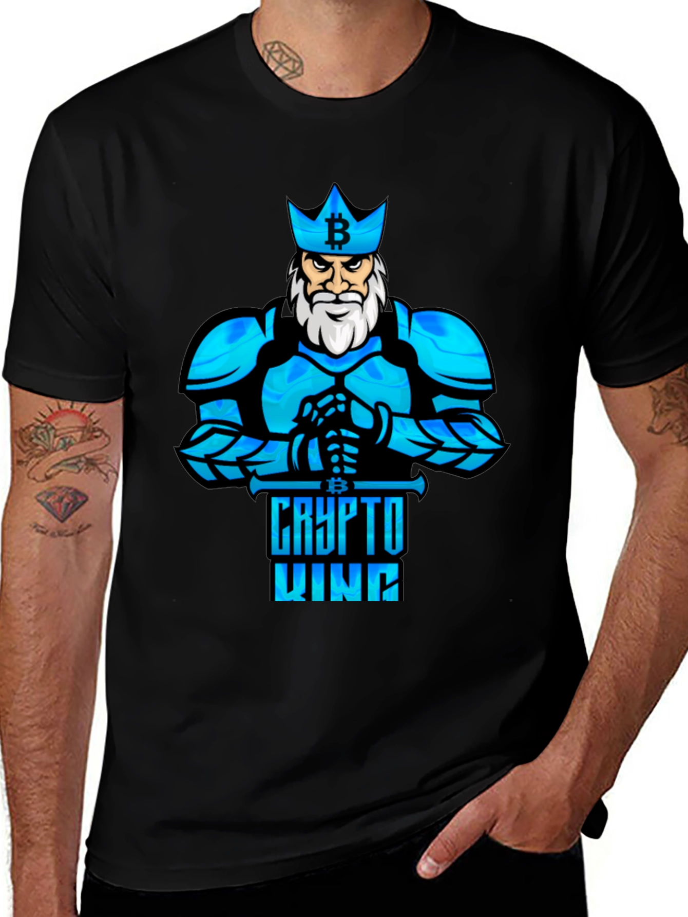 Crypto King Bitcoin T-Shirt