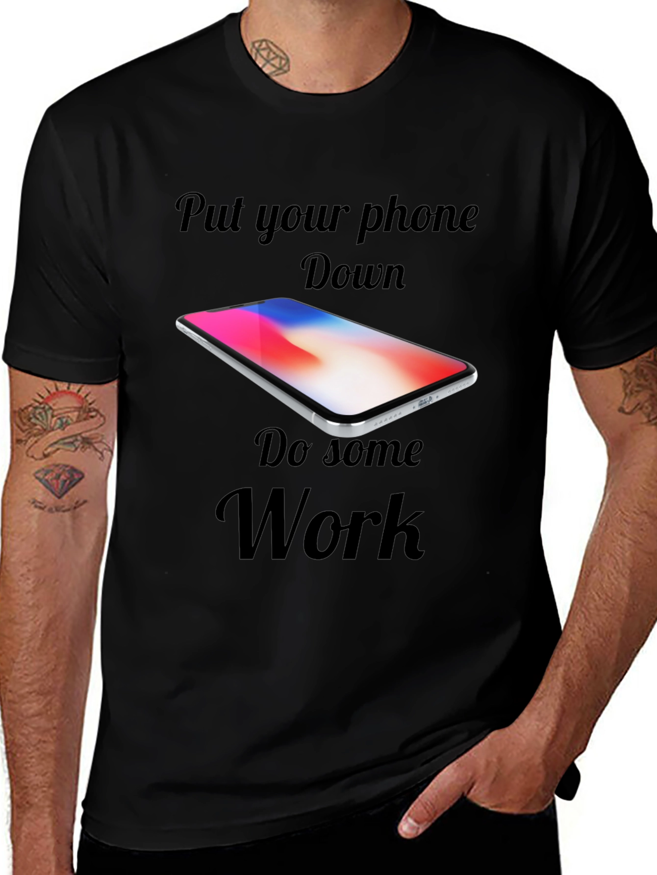 Variant 16 of Put Your Phone Down - Graphic T-Shirt