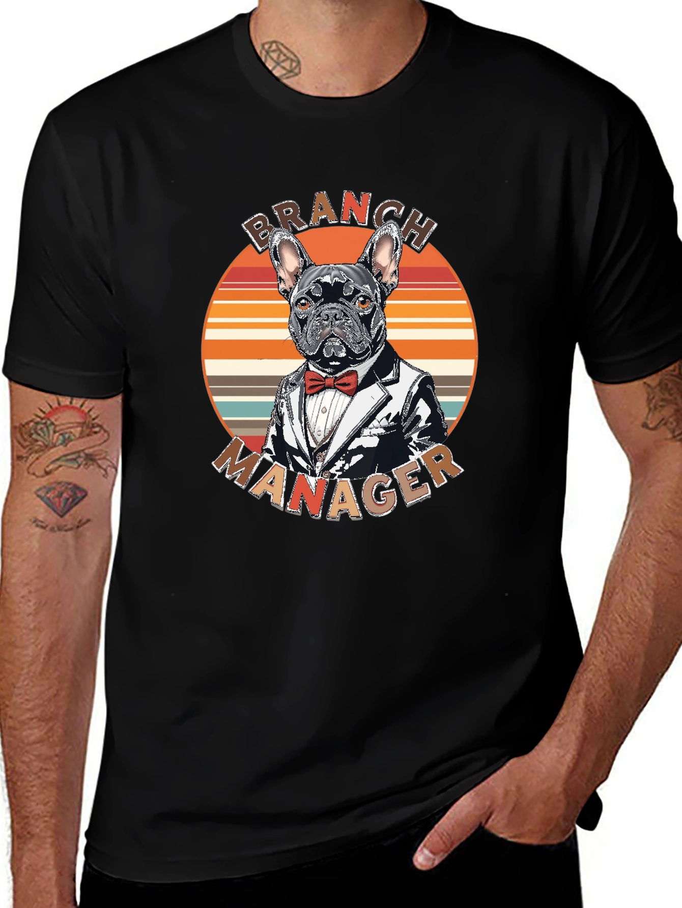 Variant 22 of Branch Manager Dog T-Shirt - Funny Pet Lover Tee