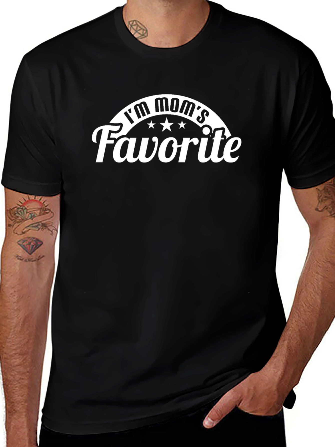 Variant 28 of I'm Mom's Favorite T-Shirt - Funny Family Gift