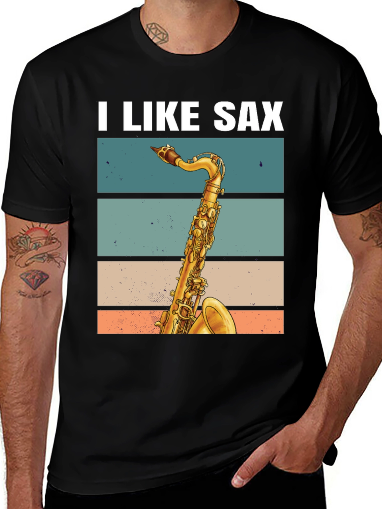 I Like Sax T-Shirt - Musician Apparel