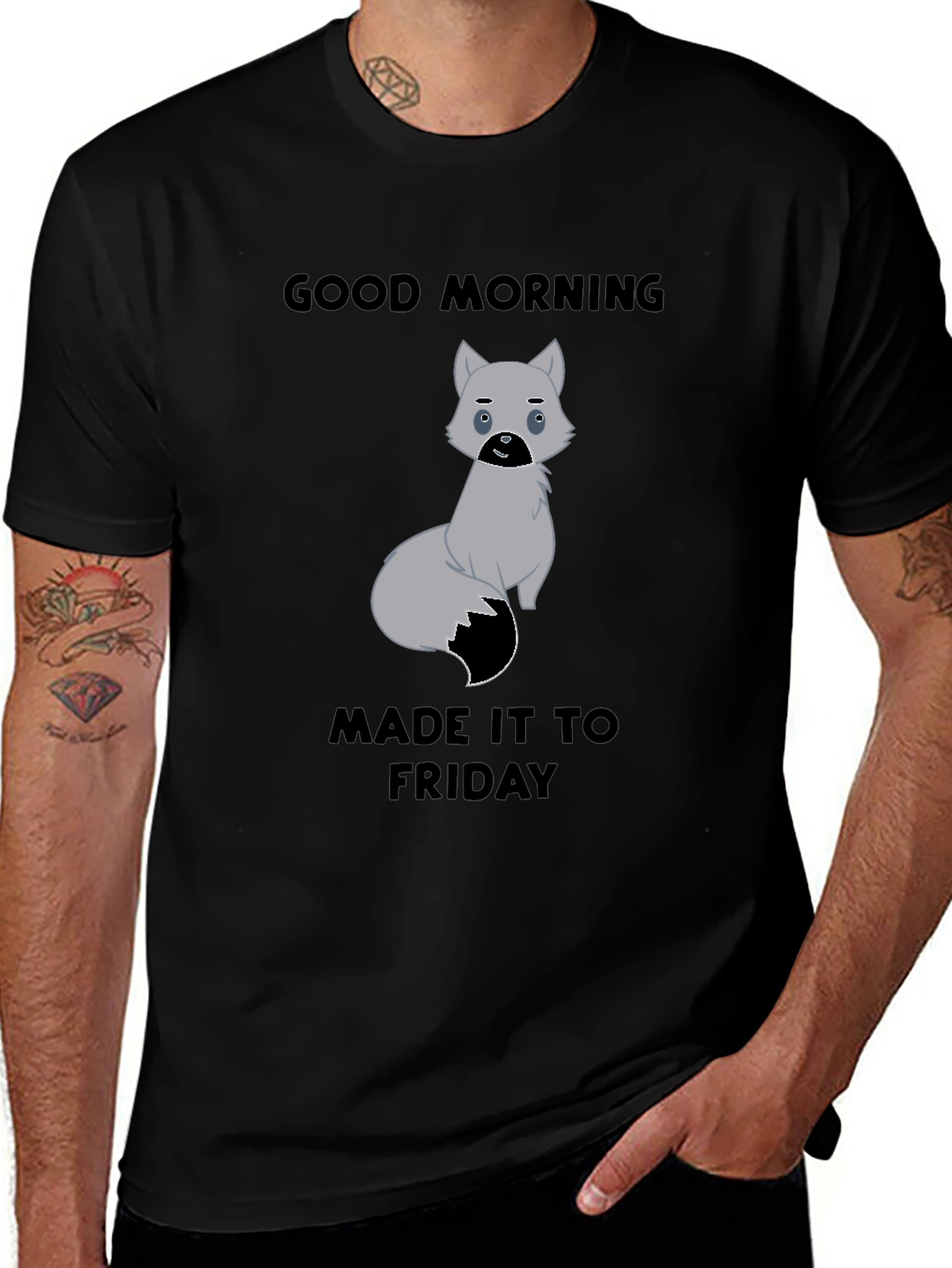 Variant 6 of Good Morning Raccoon Friday T-Shirt