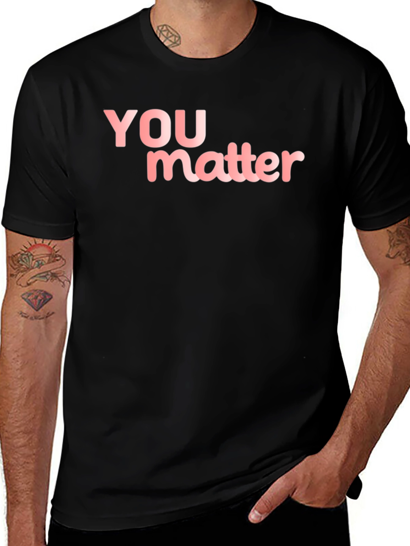 Variant 29 of You Matter Black T-Shirt