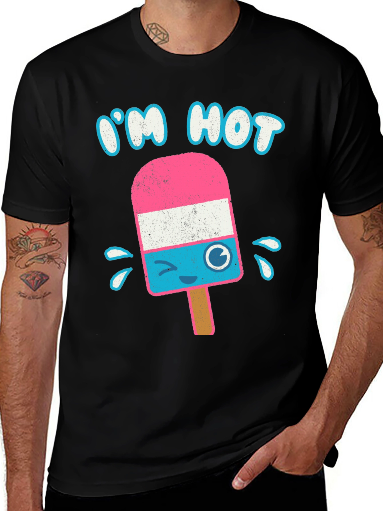 Variant 16 of I'm Hot Popsicle Graphic Tee