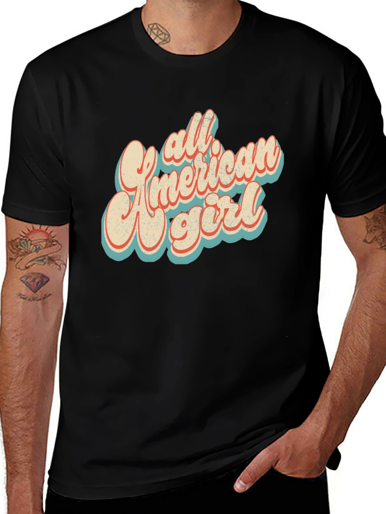 All American Girl Retro T-Shirt