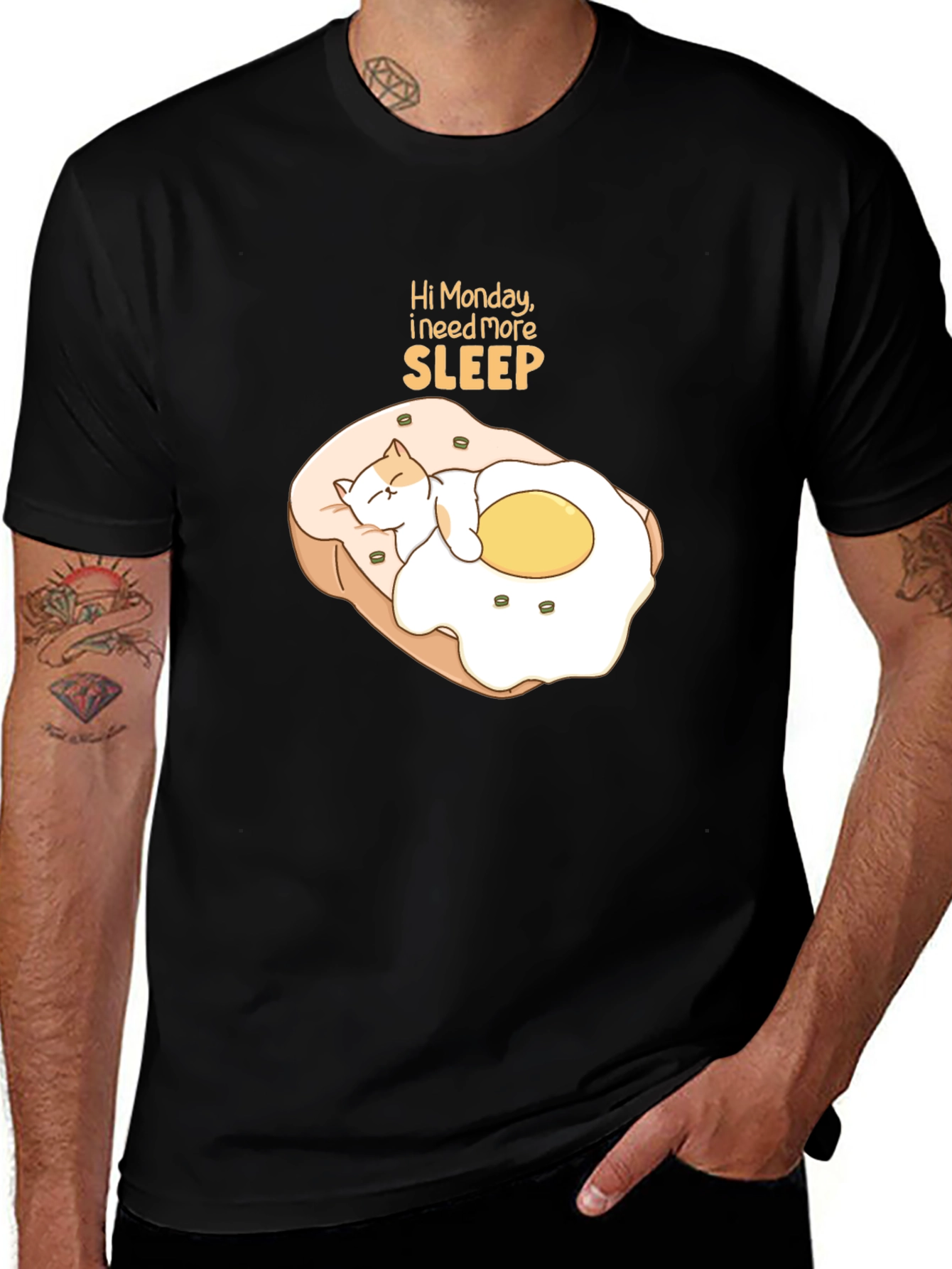 Hi Monday, I Need More Sleep T-Shirt