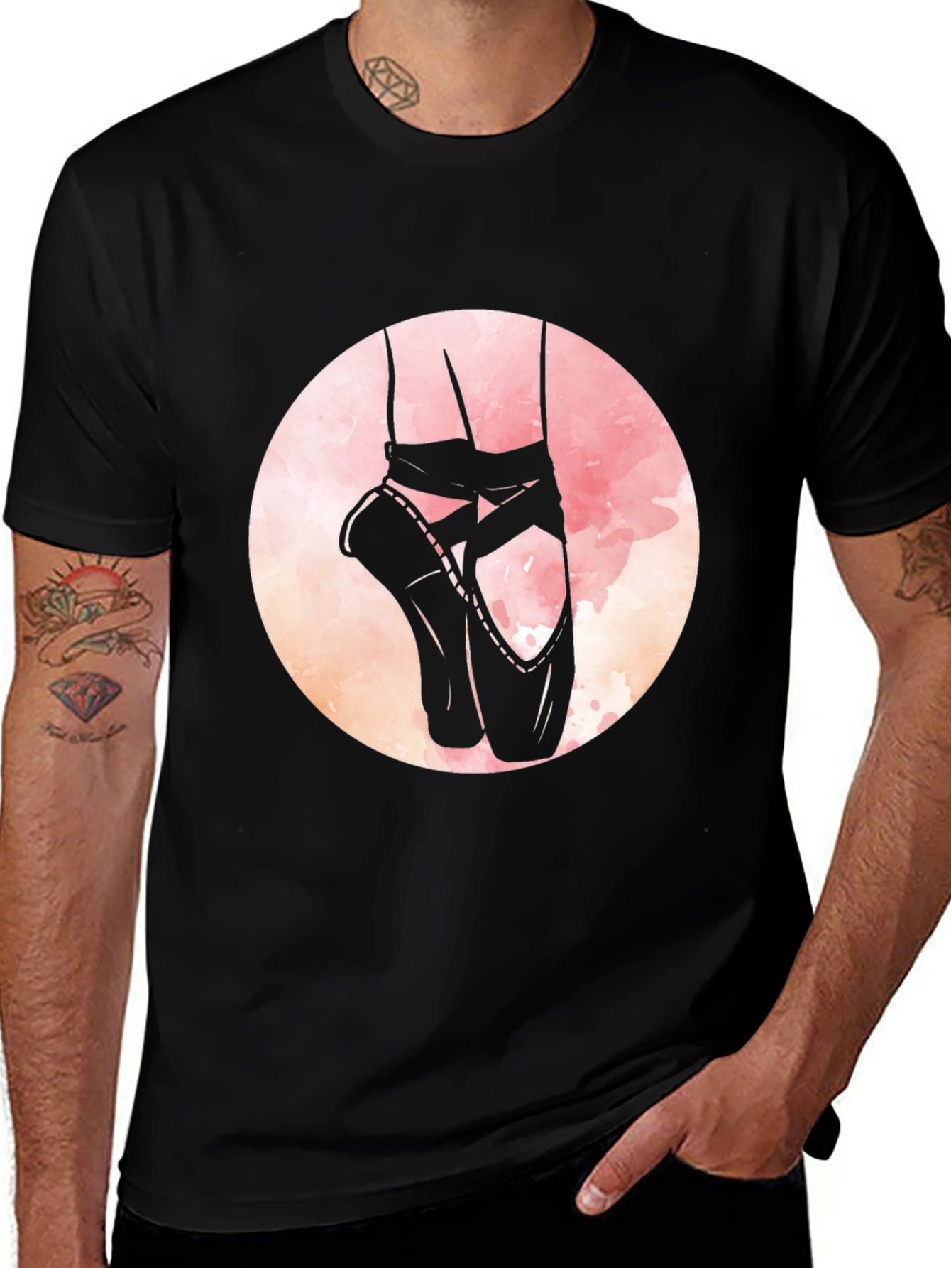Variant 15 of Ballet Pointe Shoes T-Shirt - Dancer Gift