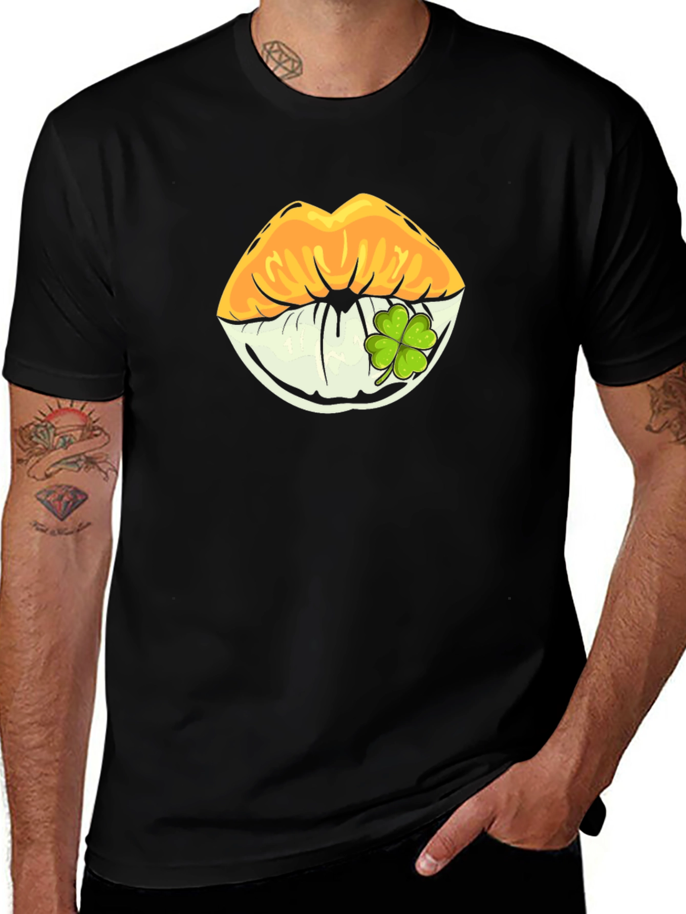 Lucky Lips T-Shirt - St. Patrick's Day Apparel