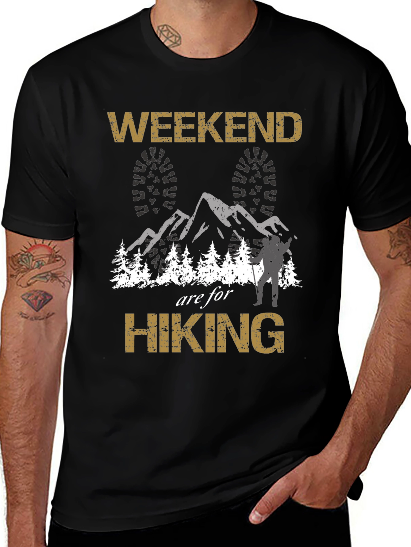 Variant 15 of Weekend Hiking Adventure T-Shirt