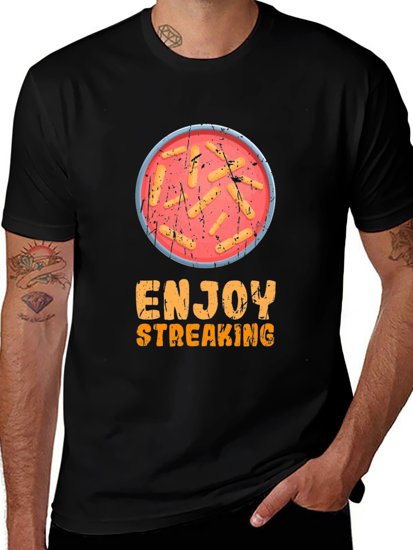 Variant 27 of Enjoy Streaking Petri Dish T-Shirt
